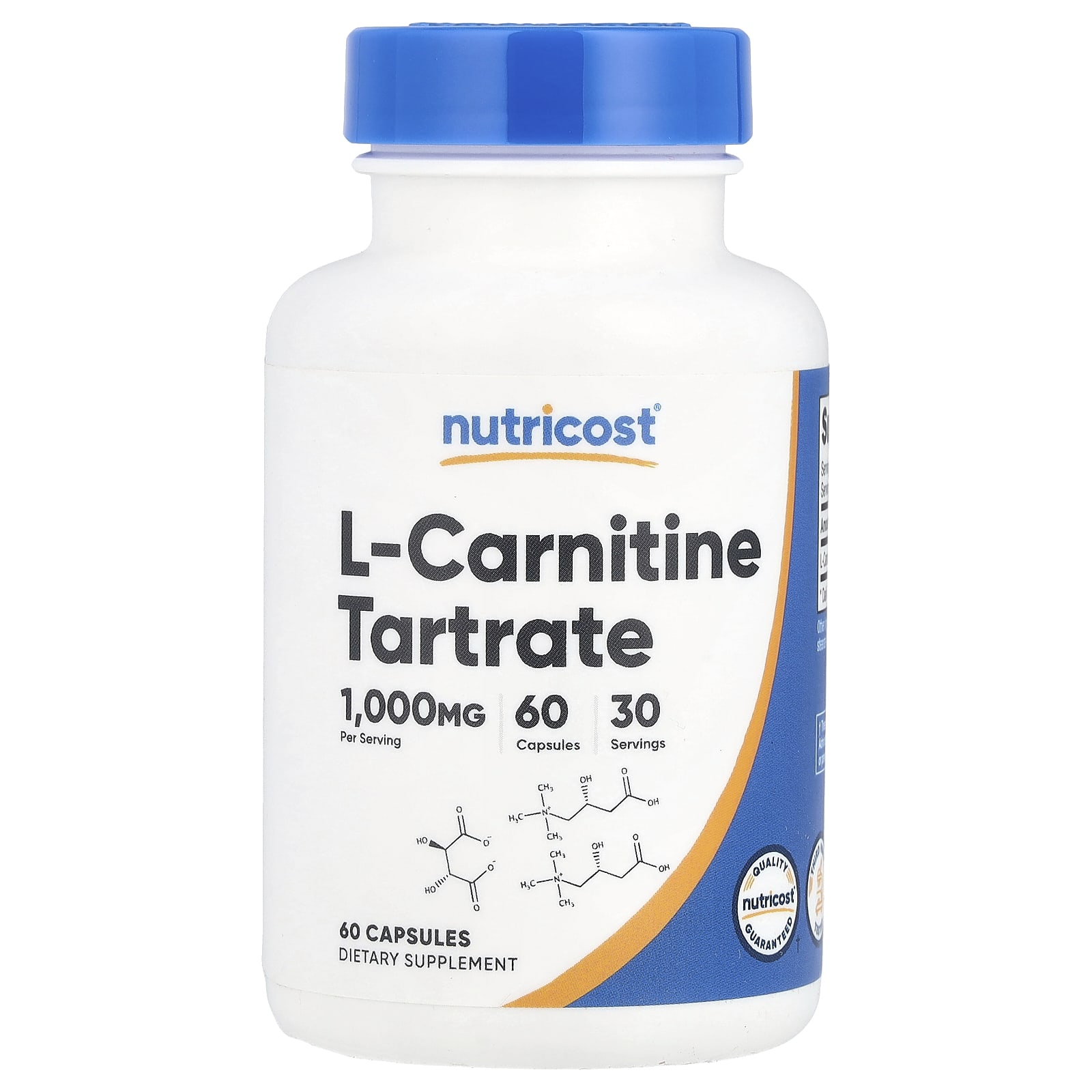 Nutricost L-Carnitine Tartrate – 60 gélules — Tunisie