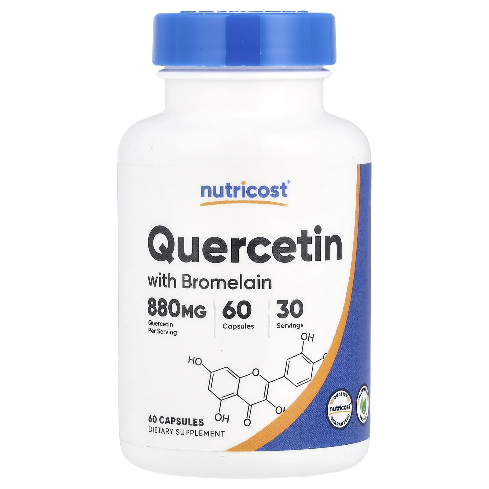 Nutricost Quercetin with Bromelain – 60 gélules — Tunisie