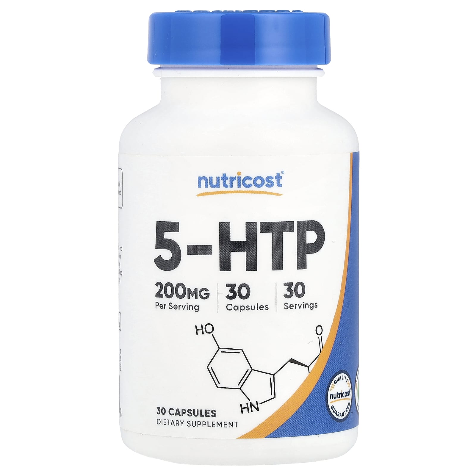 Nutricost 5-HTP – 200 mg – 30 gélules — Tunisie