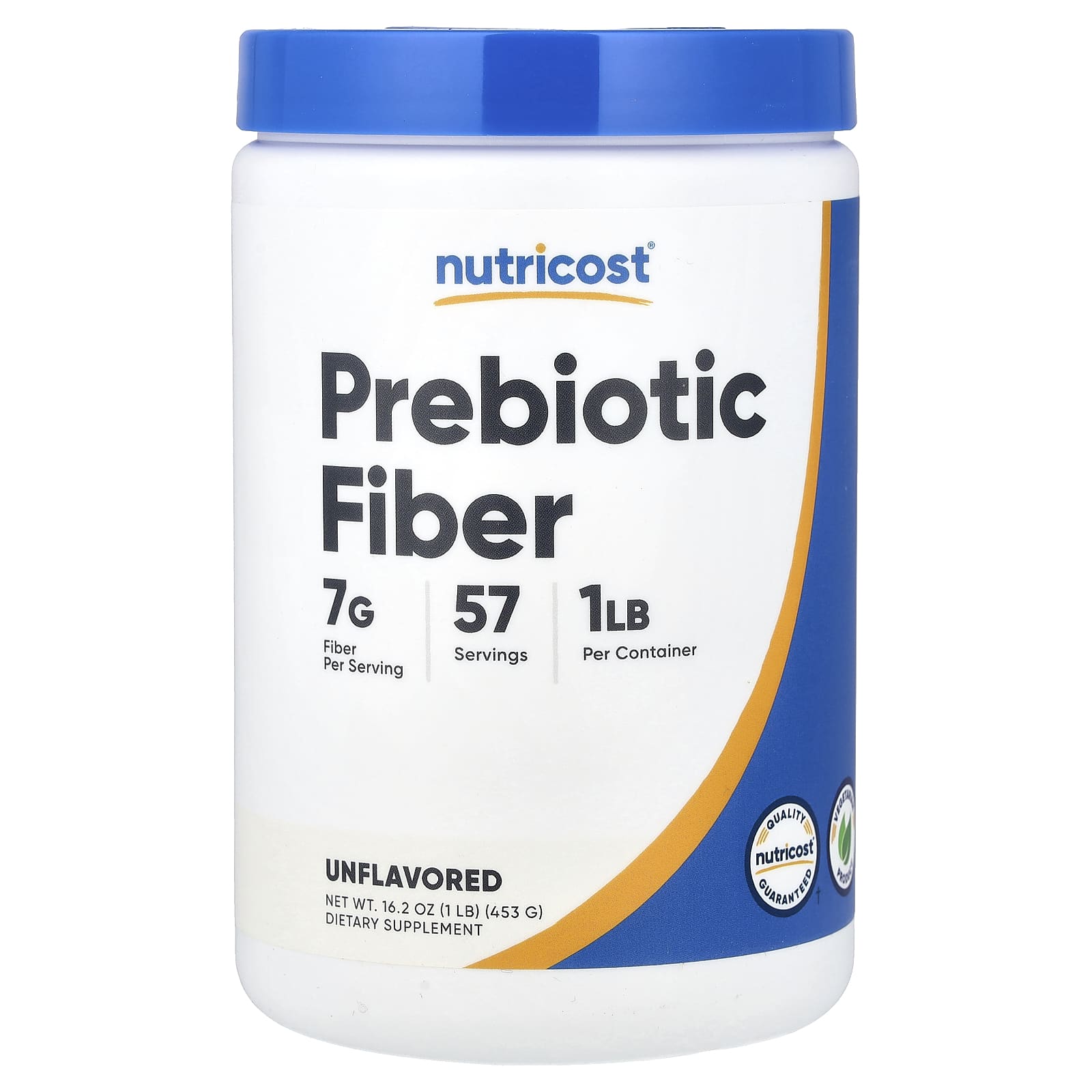 Nutricost Prebiotic Fiber – Sans arôme – 453 g — Tunisie