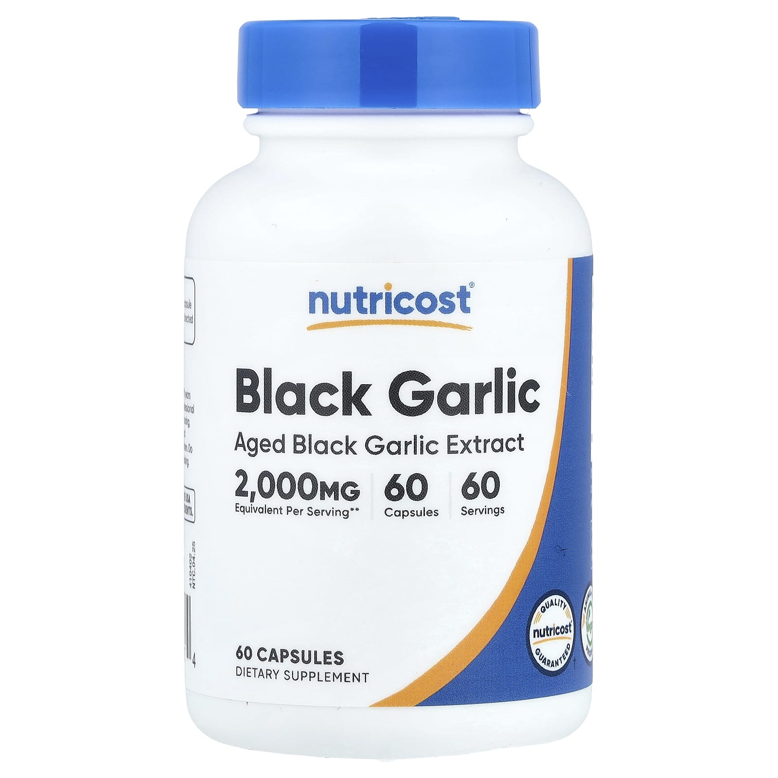 Nutricost Black Garlic – 60 gélules — Tunisie