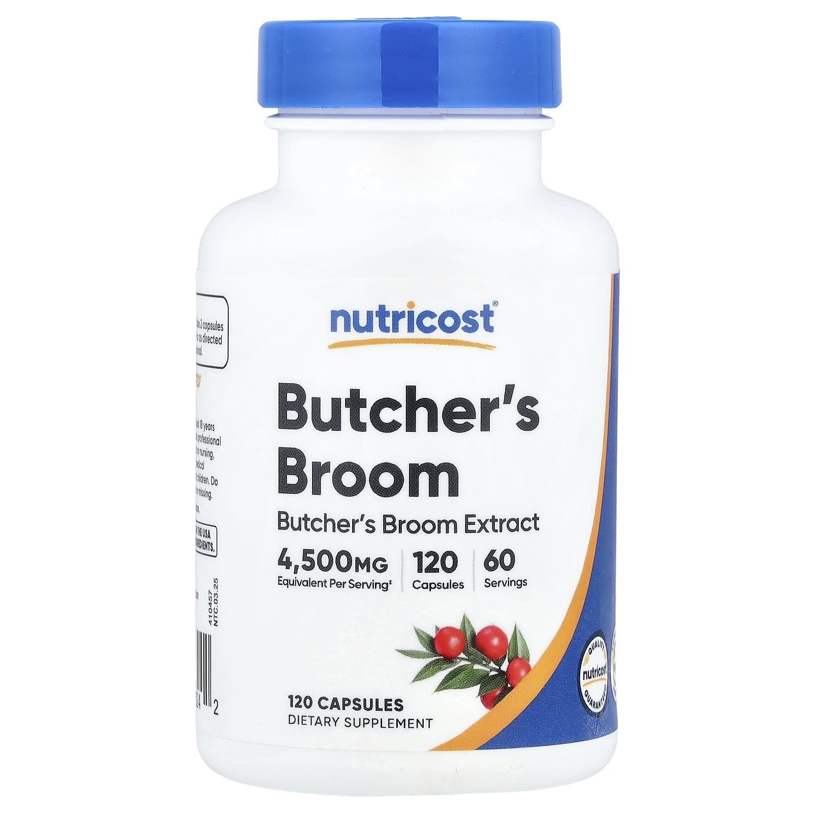 Nutricost Butcher's Broom – 120 gélules — Tunisie