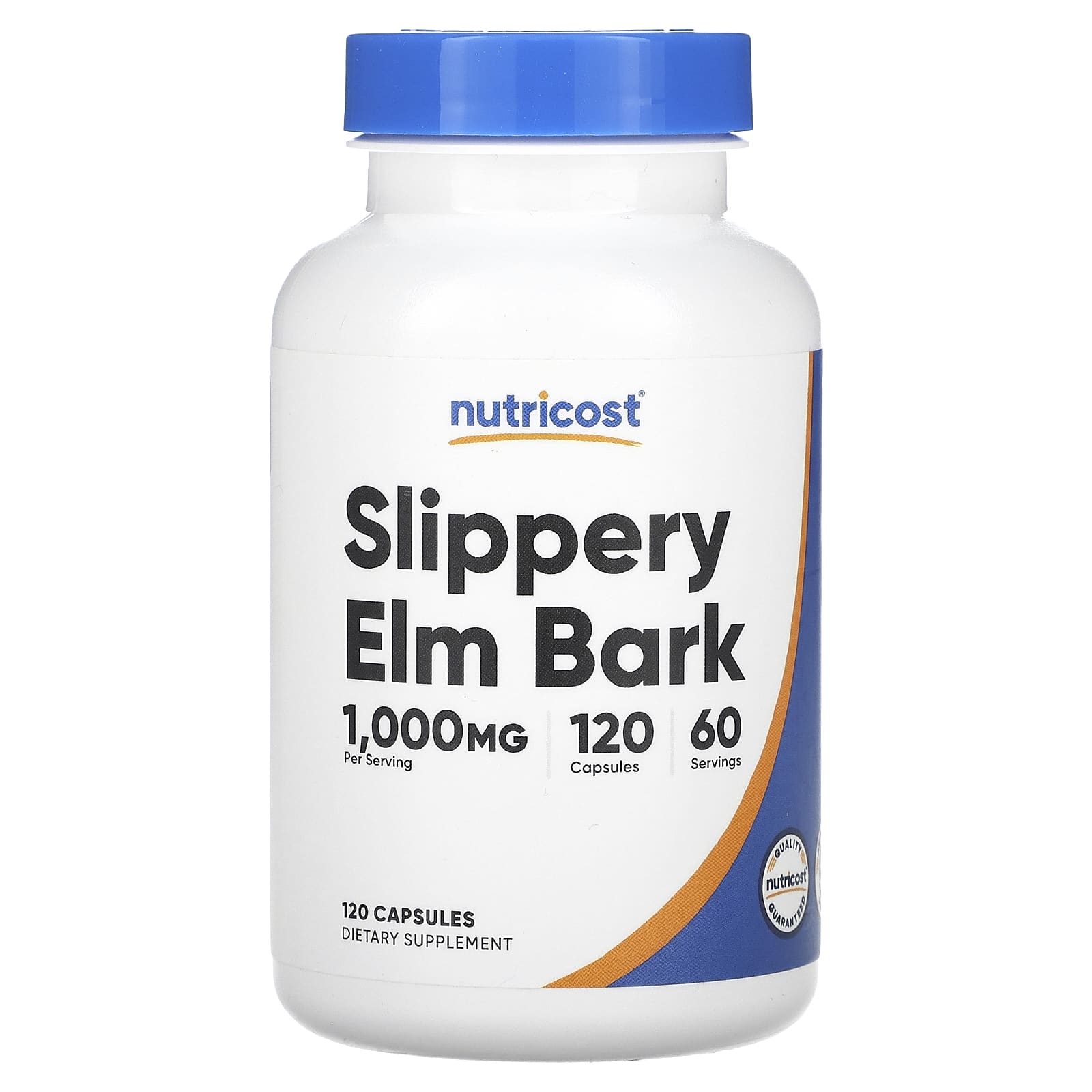 Nutricost Slippery Elm Bark – 120 gélules — Tunisie