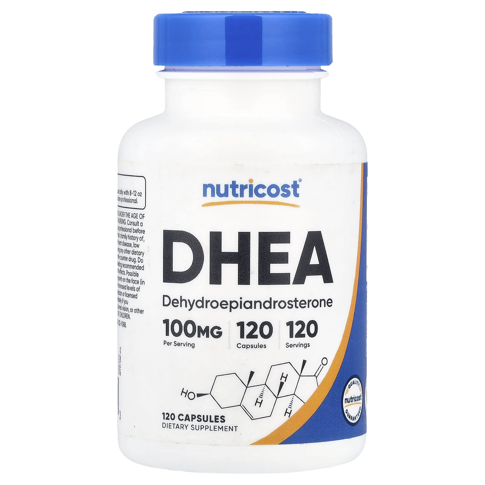 Nutricost DHEA – 100 mg – 120 gélules — Tunisie