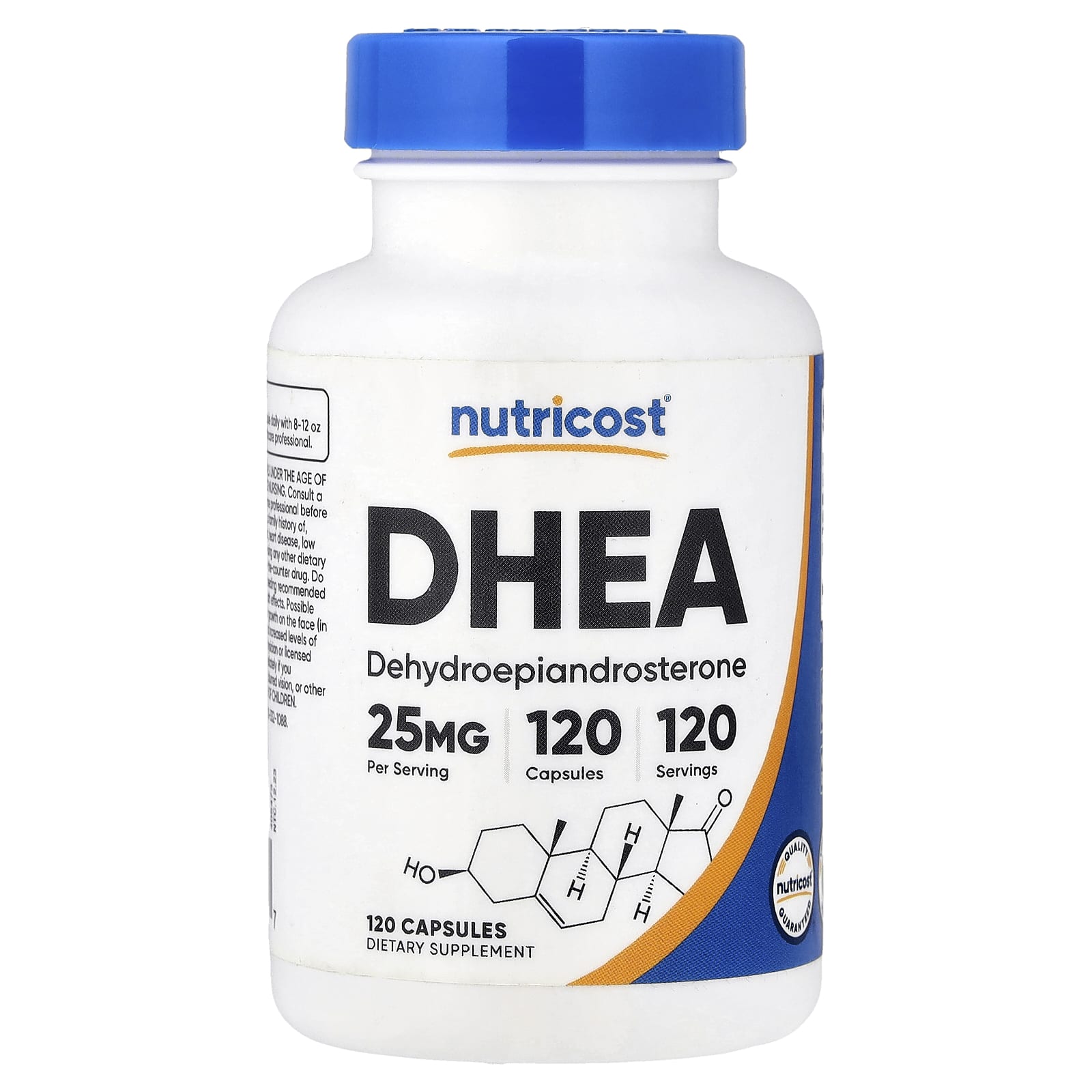 Nutricost DHEA – 25 mg – 120 gélules — Tunisie