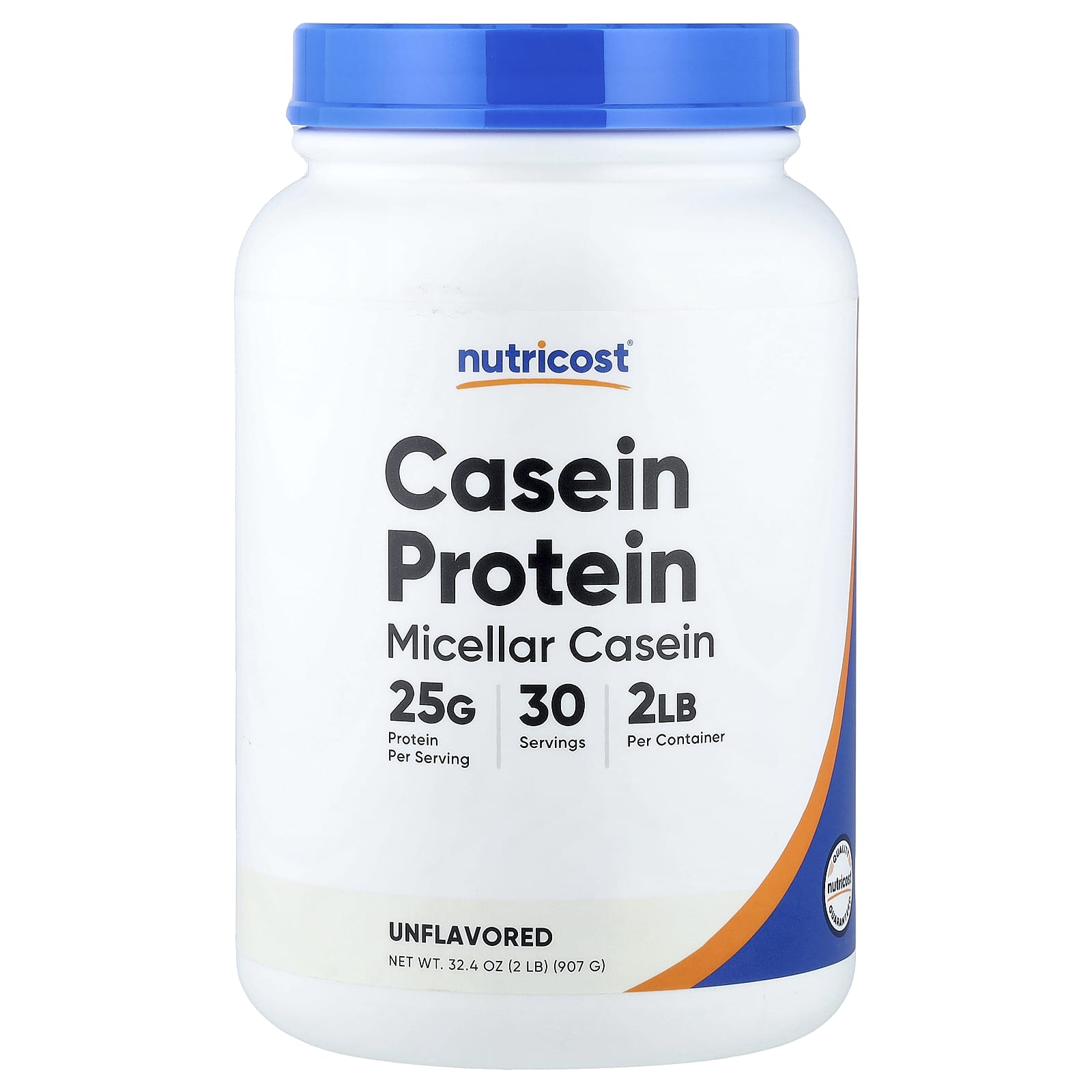 Nutricost Casein Protein – Sans arôme – 907 g — Tunisie
