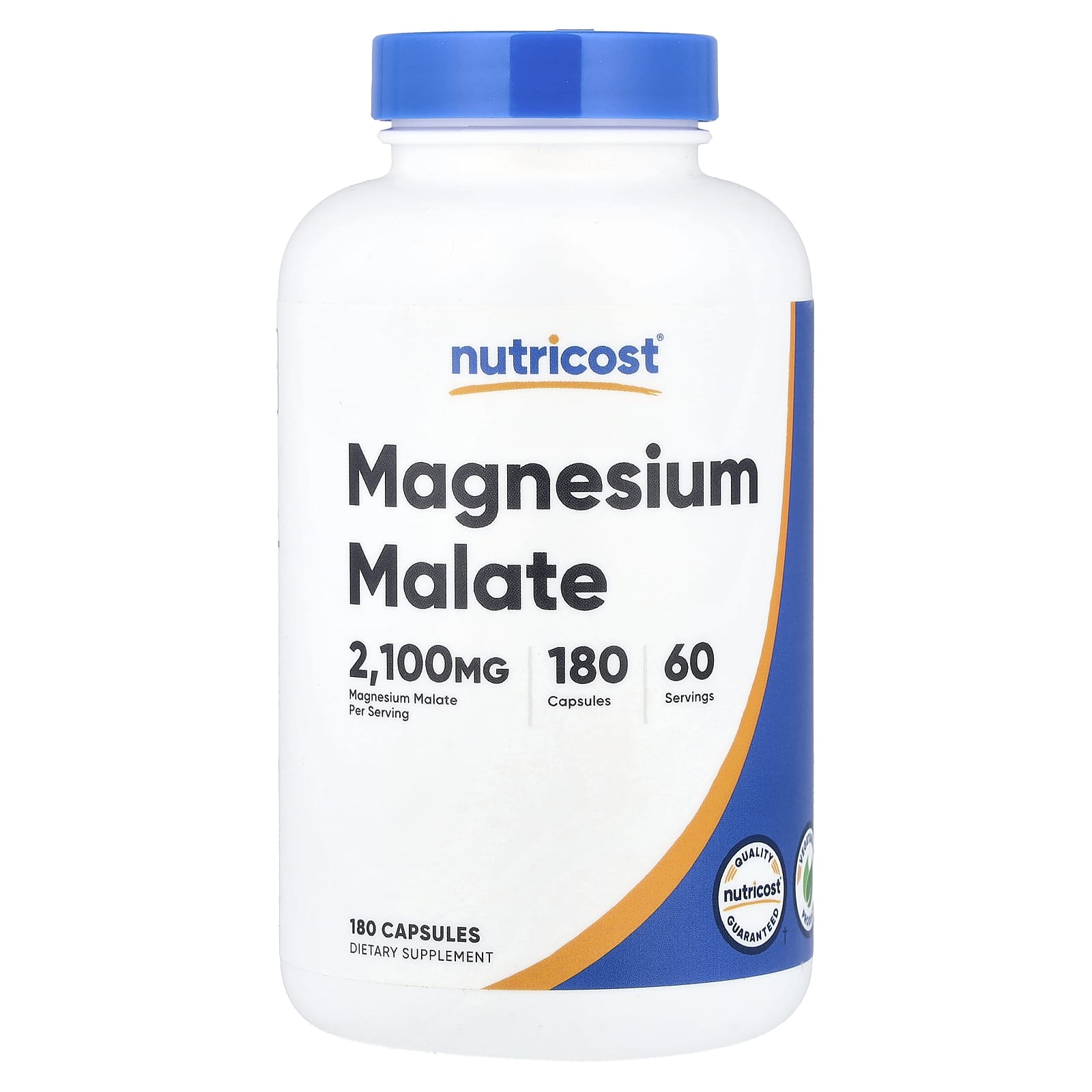 Nutricost Magnesium Malate – 180 gélules — Tunisie