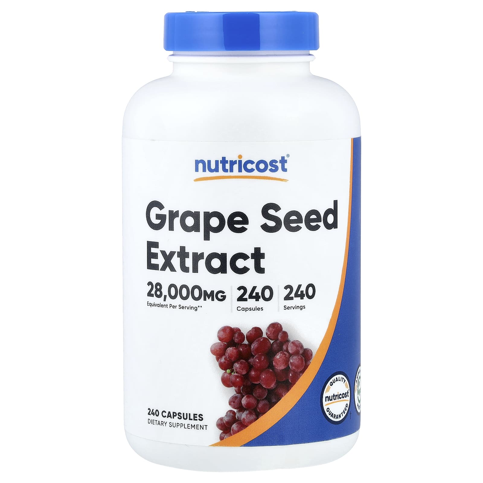 Nutricost Grape Seed Extract – Grape Seed Extract – 240 gélules — Tunisie