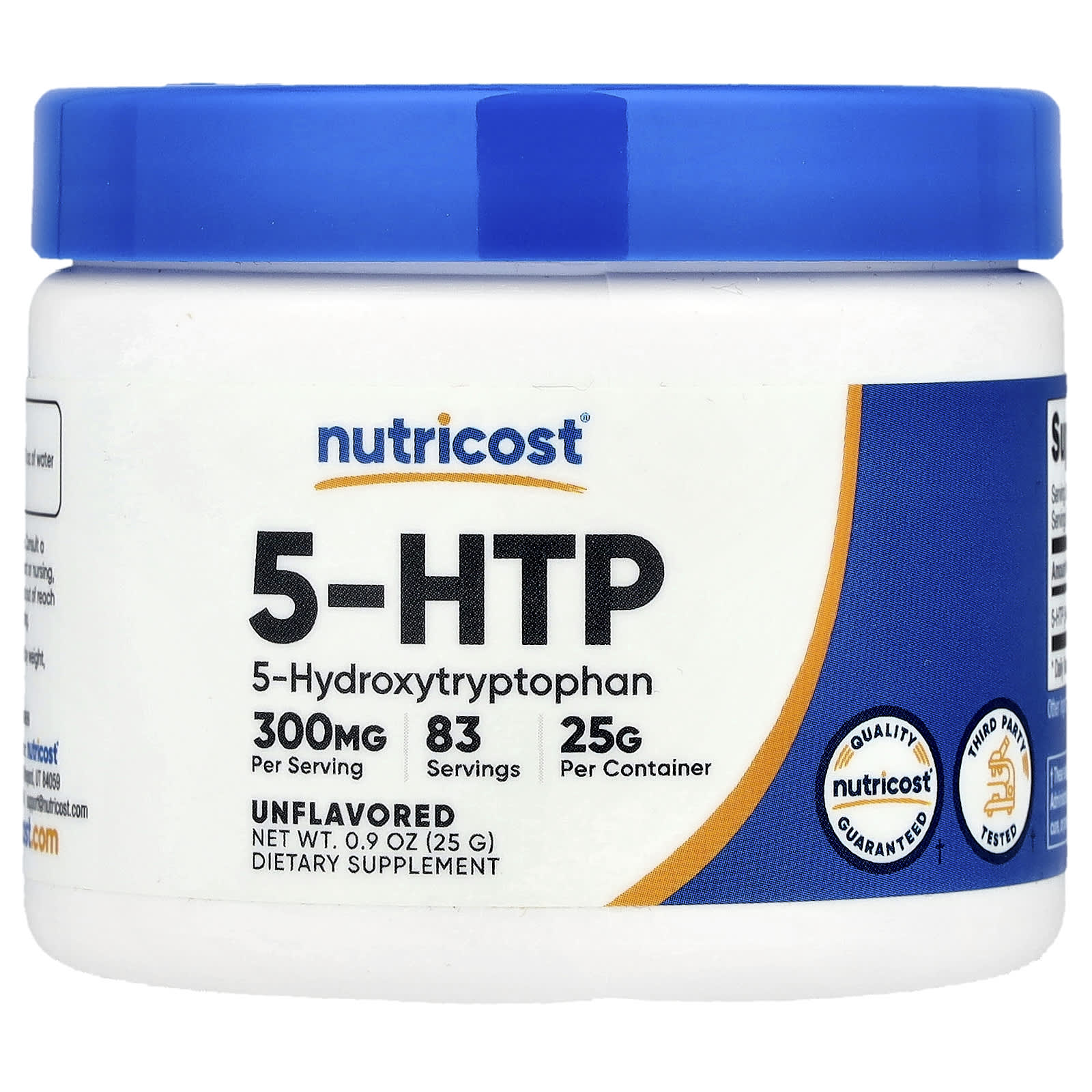 Nutricost 5-HTP – Sans arôme – 25 g — Tunisie