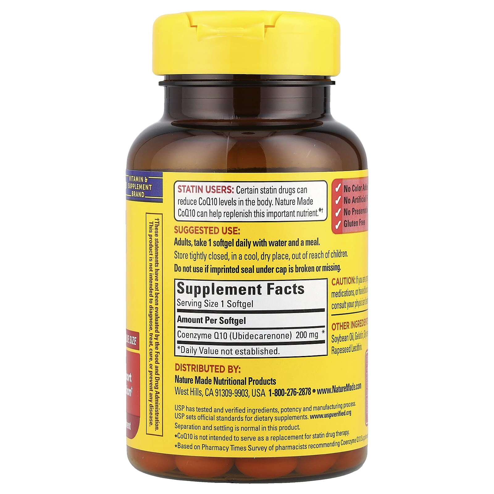Nature Made CoQ10 – 80 capsules molles — photo 2 sur 2
