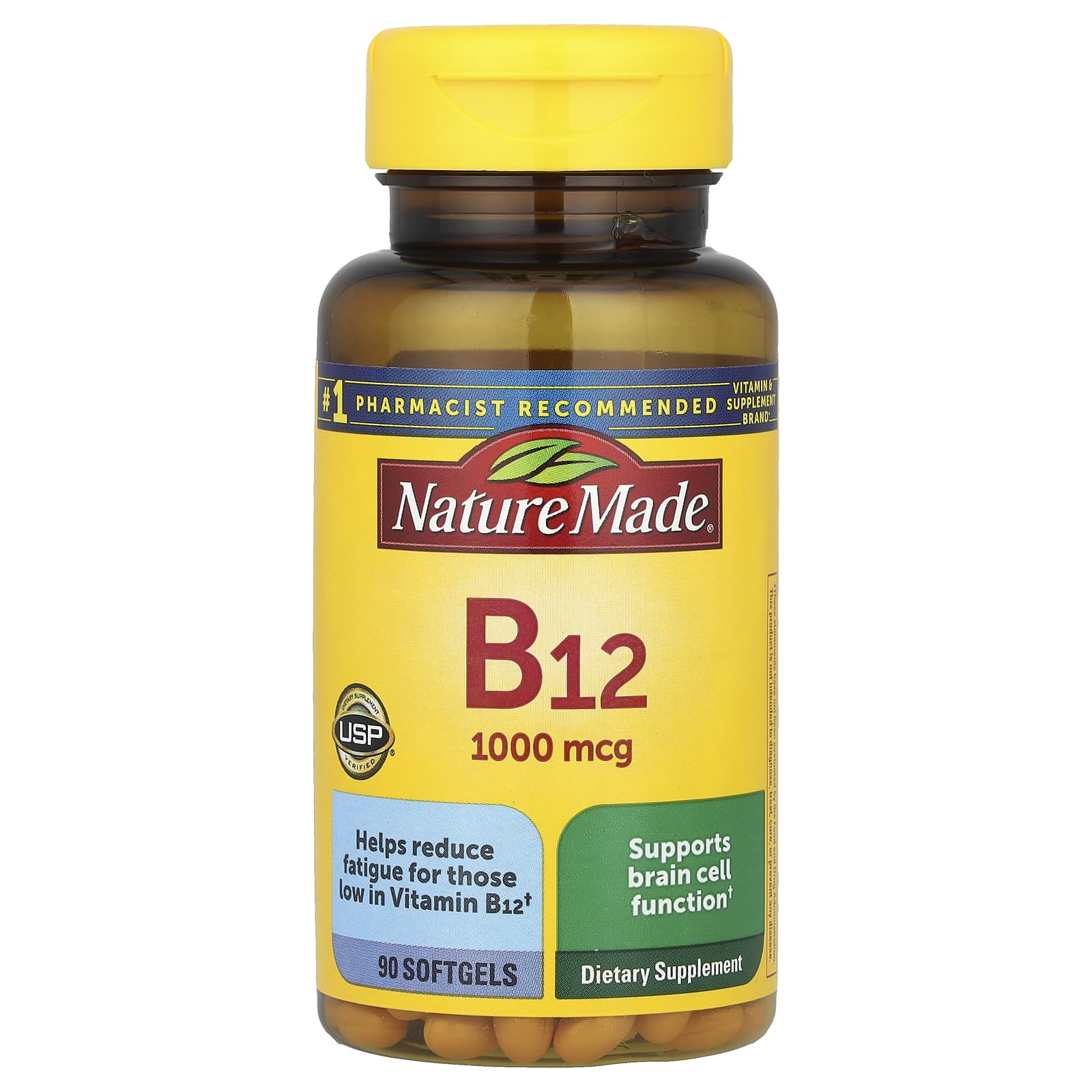 Nature Made Vitamin B12 – 90 capsules molles — Tunisie