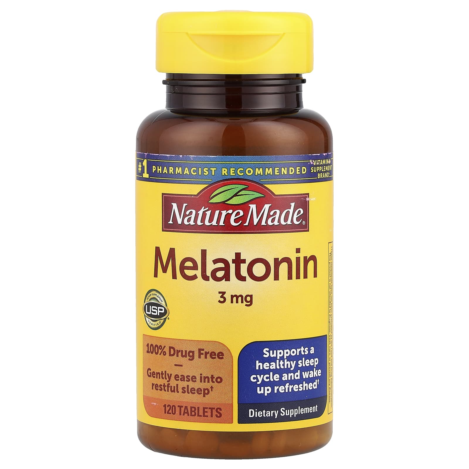 Nature Made Melatonin – 120 comprimés — Tunisie