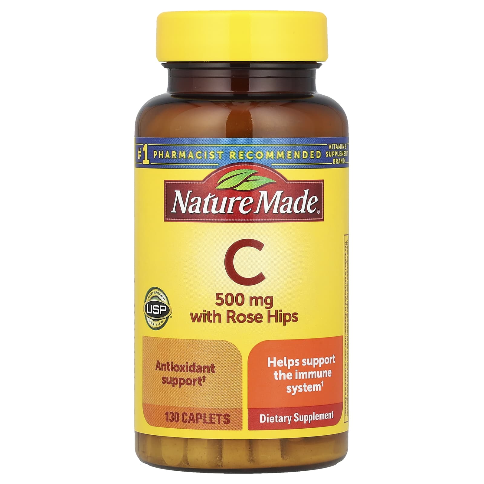 Nature Made Vitamin C with Rose Hips – 500 mg — Tunisie