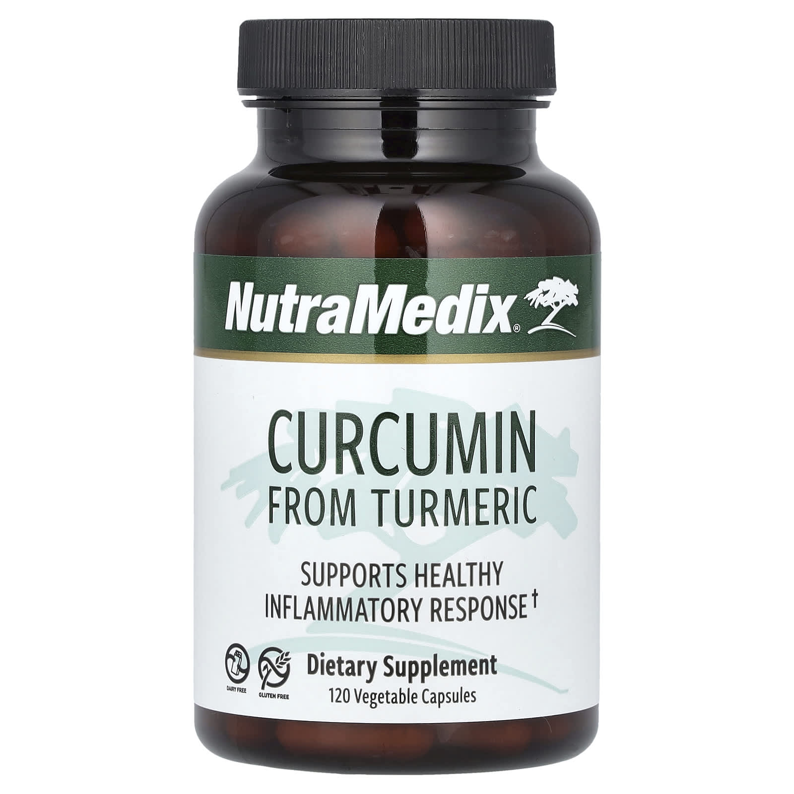 NutraMedix Curcumin From Turmeric – 120 gélules végétales — Tunisie