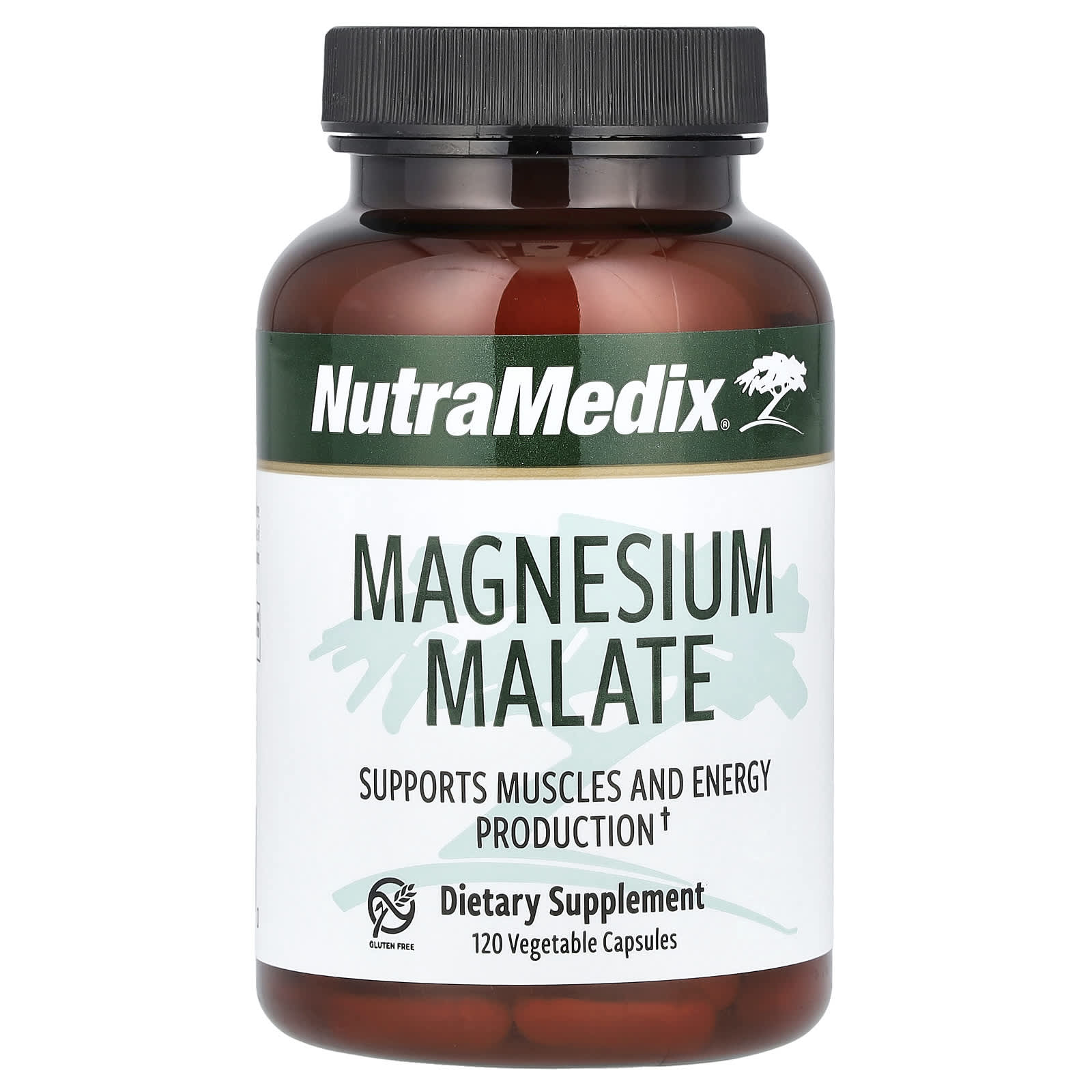 NutraMedix Magnesium Malate, 120 Vegetable Capsules (100 mg per Capsule) — Tunisie