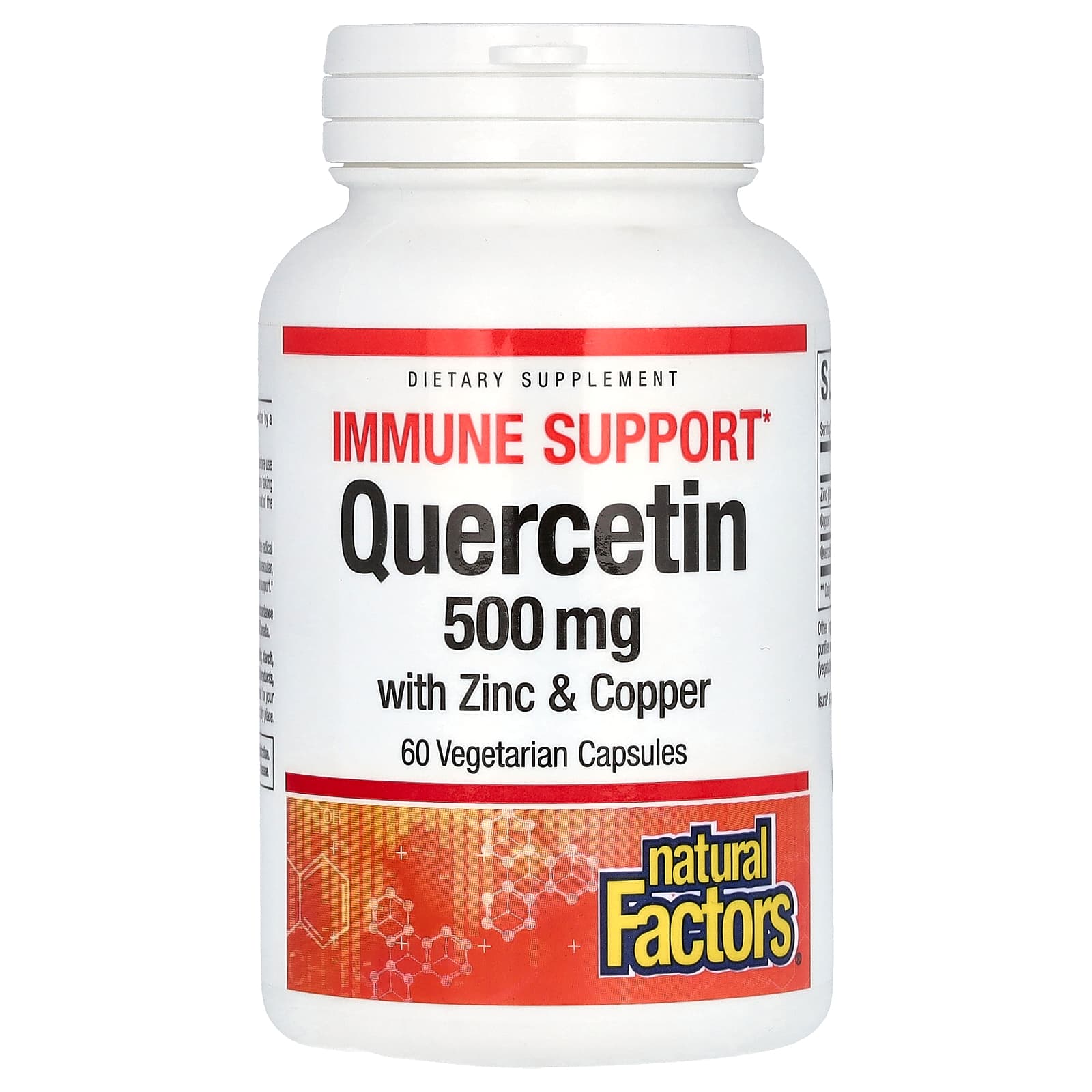 Natural Factors Immune Support, Quercetin – 60 gélules végétales — Tunisie