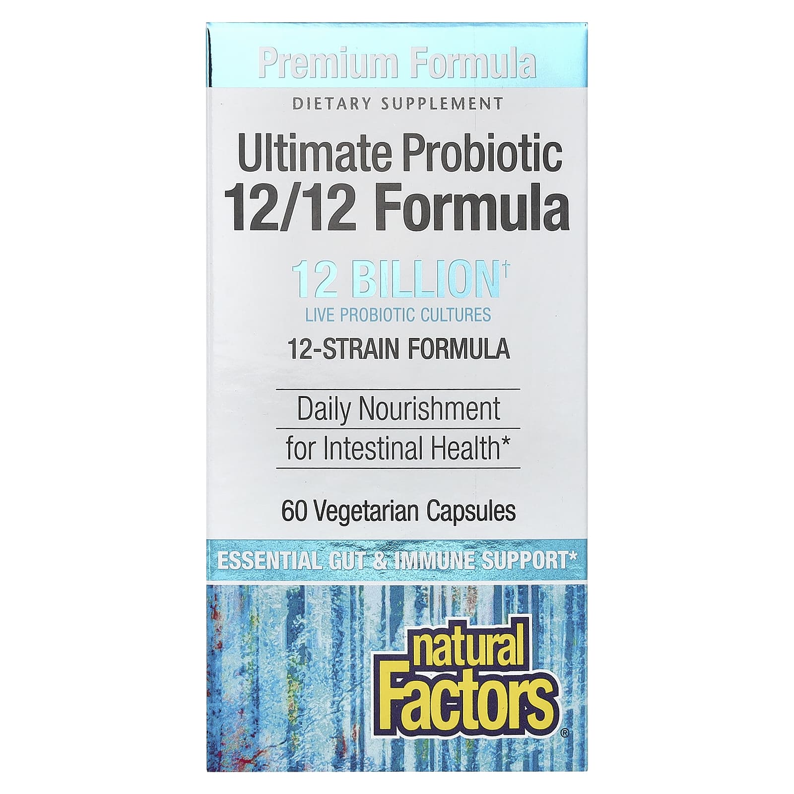 Natural Factors Ultimate Probiotic – 60 gélules végétales — Tunisie