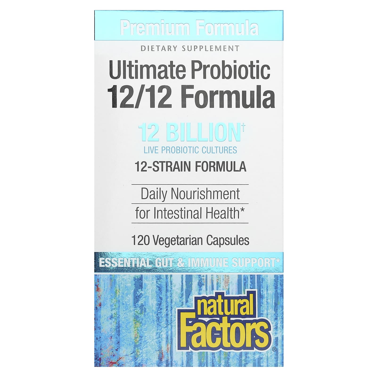 Natural Factors Ultimate Probiotic – 120 gélules végétales — Tunisie