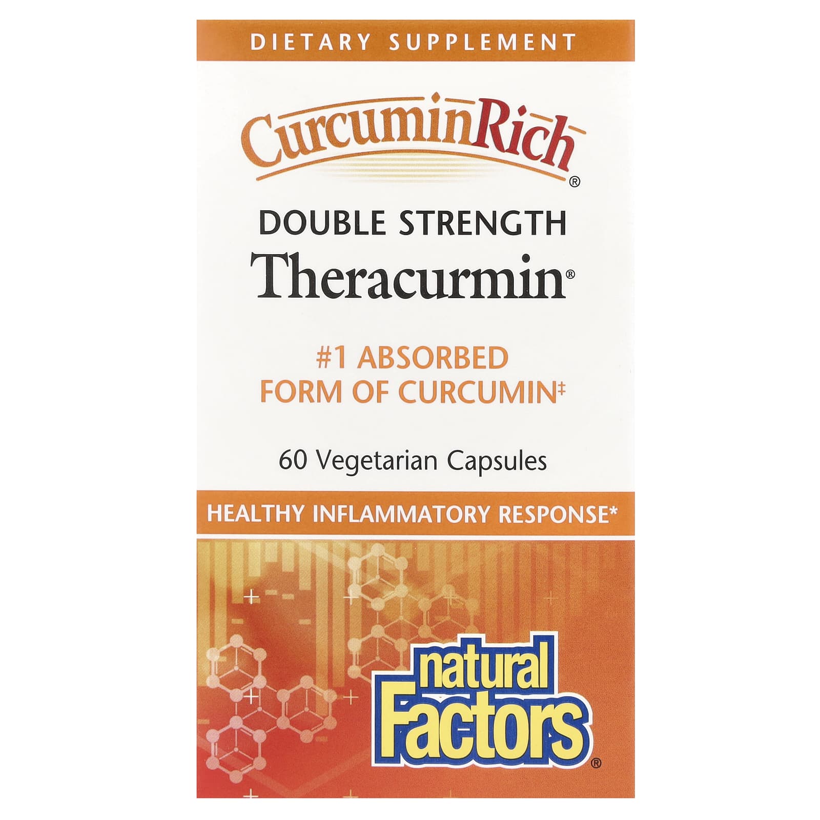 Natural Factors CurcuminRich, Theracurmin – 60 mg – 60 gélules végétales — Tunisie