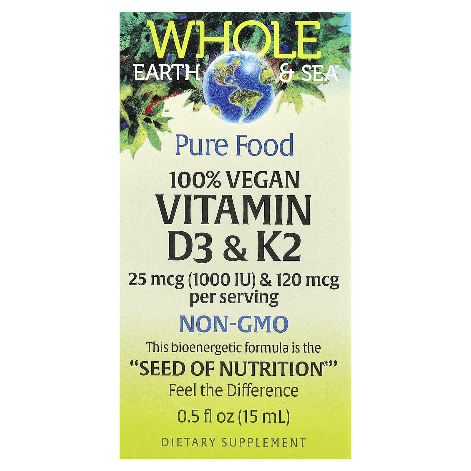 Natural Factors Whole Earth Sea – 15 ml — Tunisie
