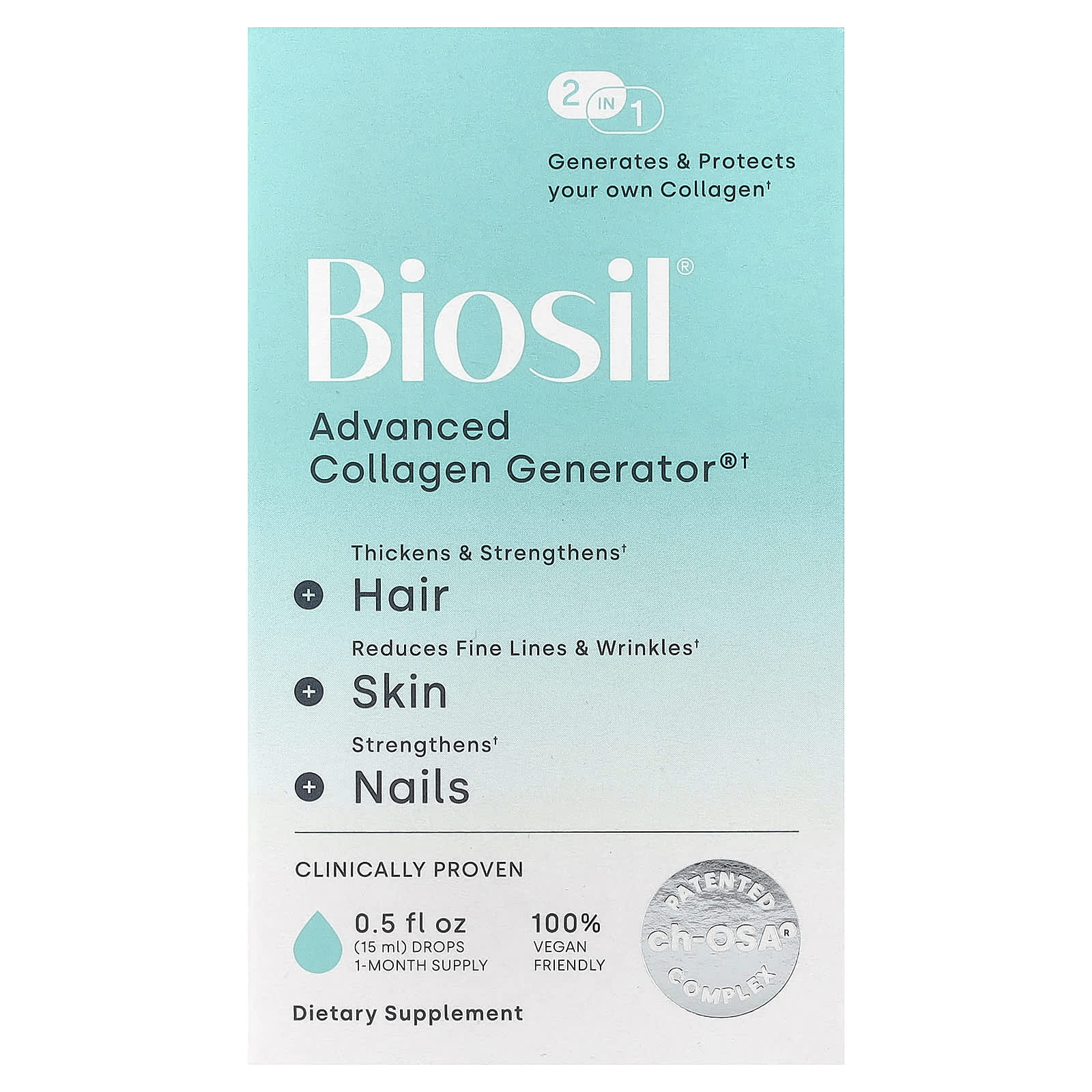 Biosil Advanced Collagen Generator – 15 ml — Tunisie