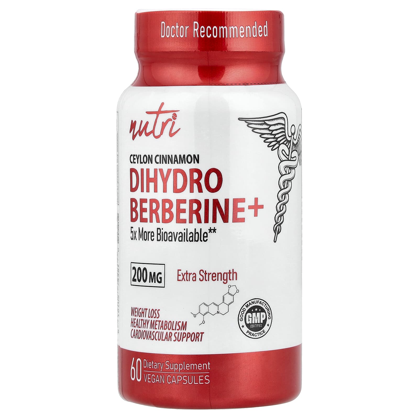 Nutri Dihydro Berberine+ – 60 gélules véganes — Tunisie