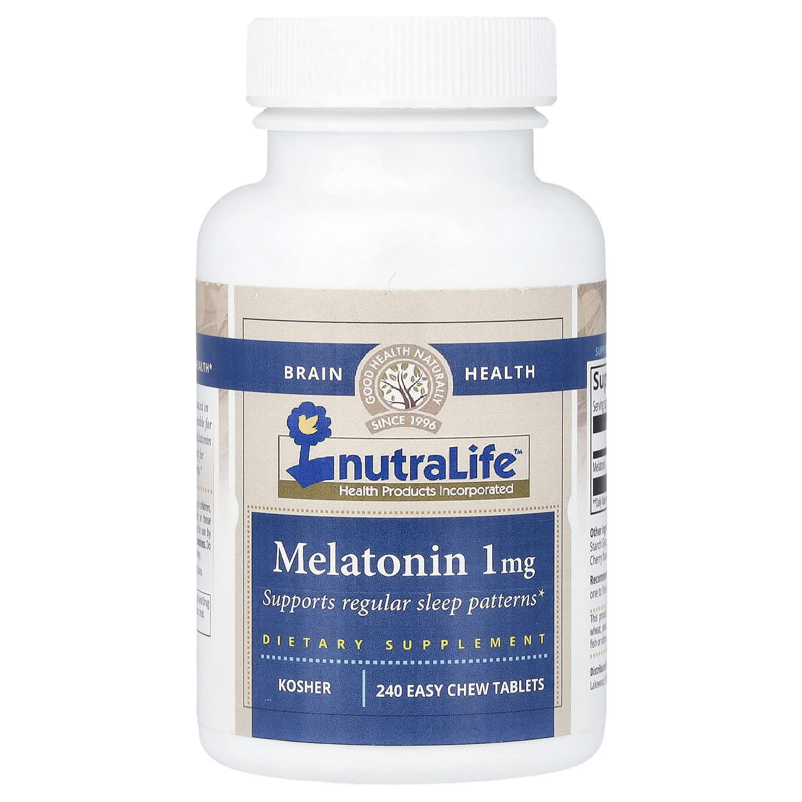NutraLife Melatonin – 1 mg — Tunisie