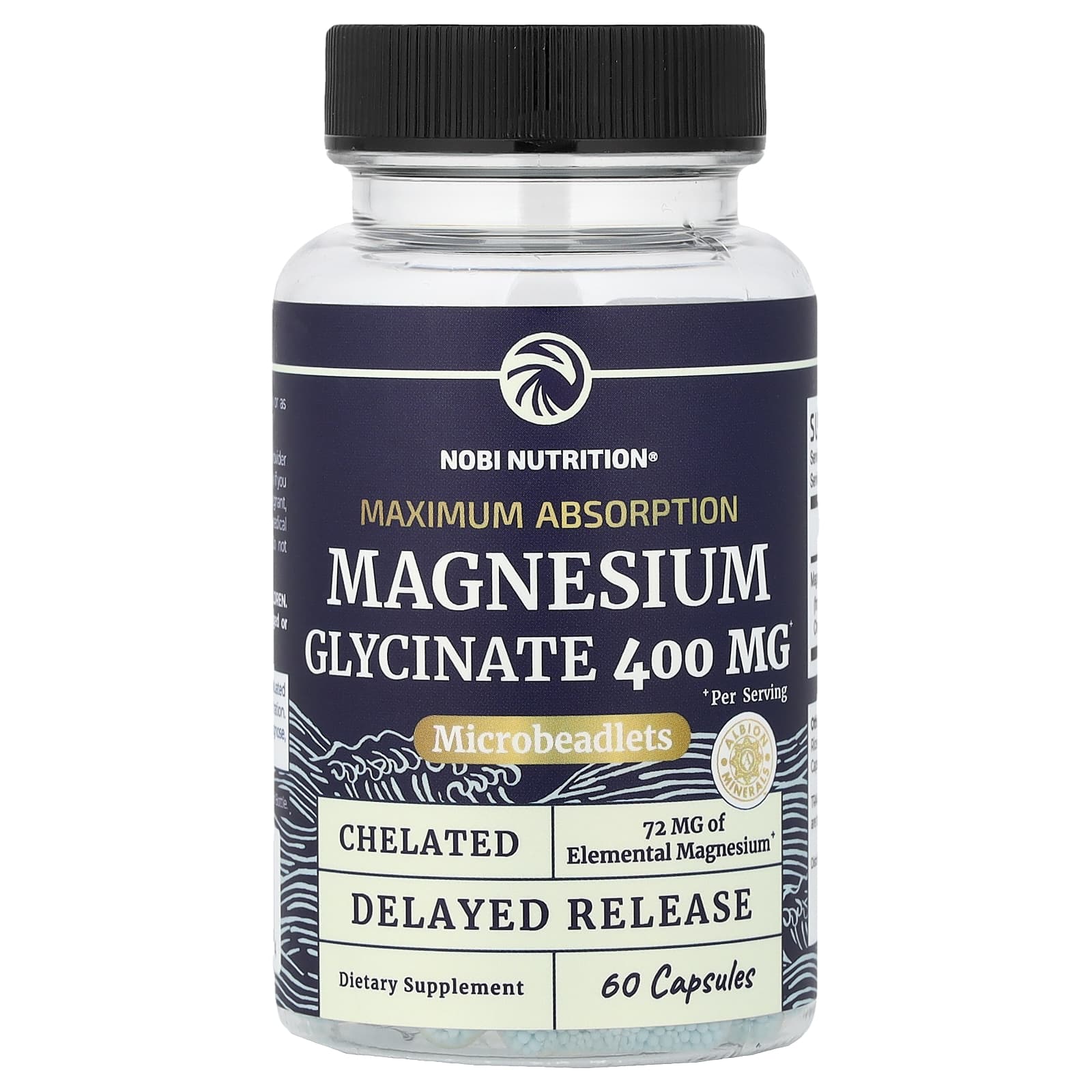 Nobi Nutrition Magnesium Glycinate – 60 gélules — Tunisie