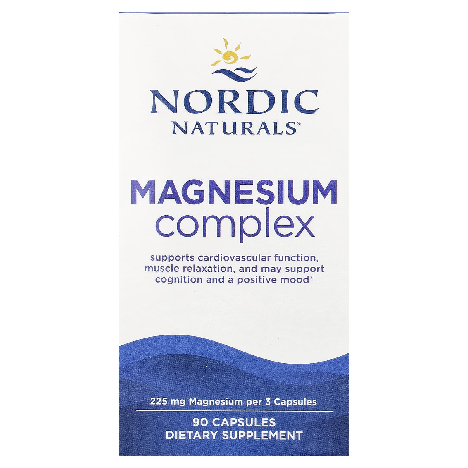 Nordic Naturals Magnesium Complex – 90 gélules — Tunisie