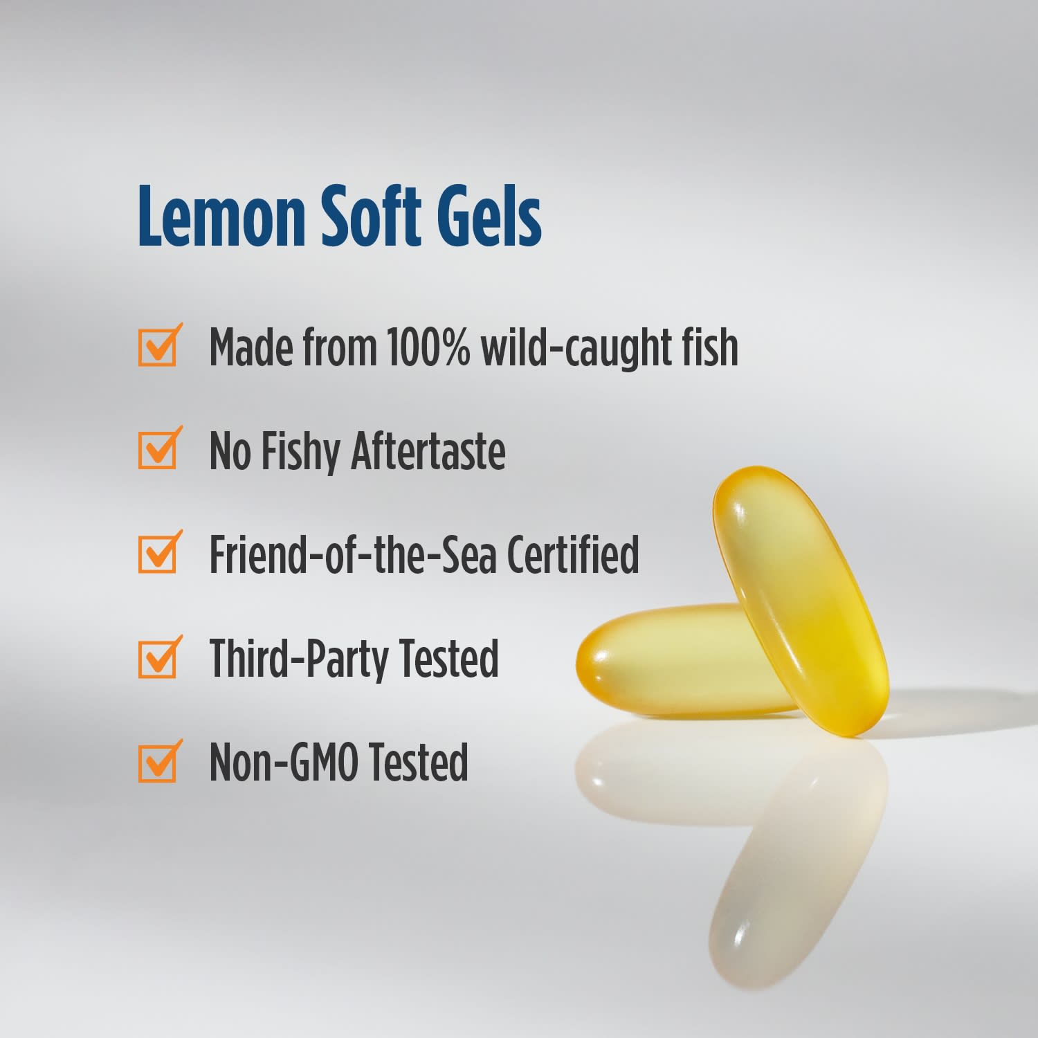 Nordic Naturals Omega-3D – Great Lemon – 120 capsules molles — étiquette 3