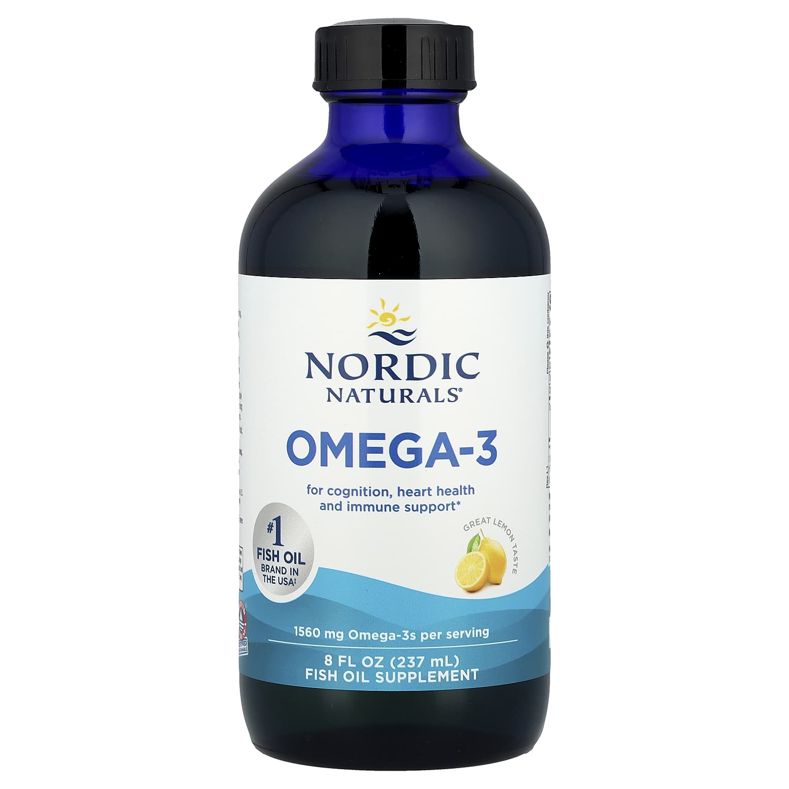 Nordic Naturals Omega-3 – Lemon – 237 ml — Tunisie