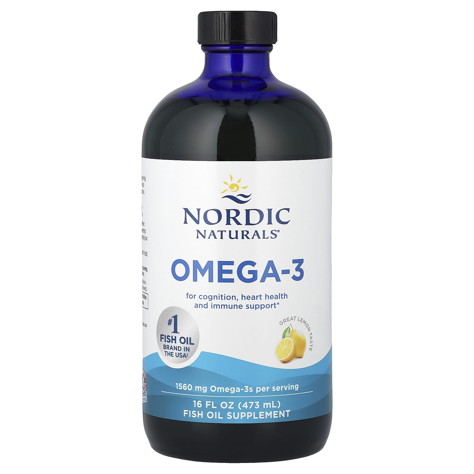 Nordic Naturals Omega-3 – Lemon – 473 ml — Tunisie