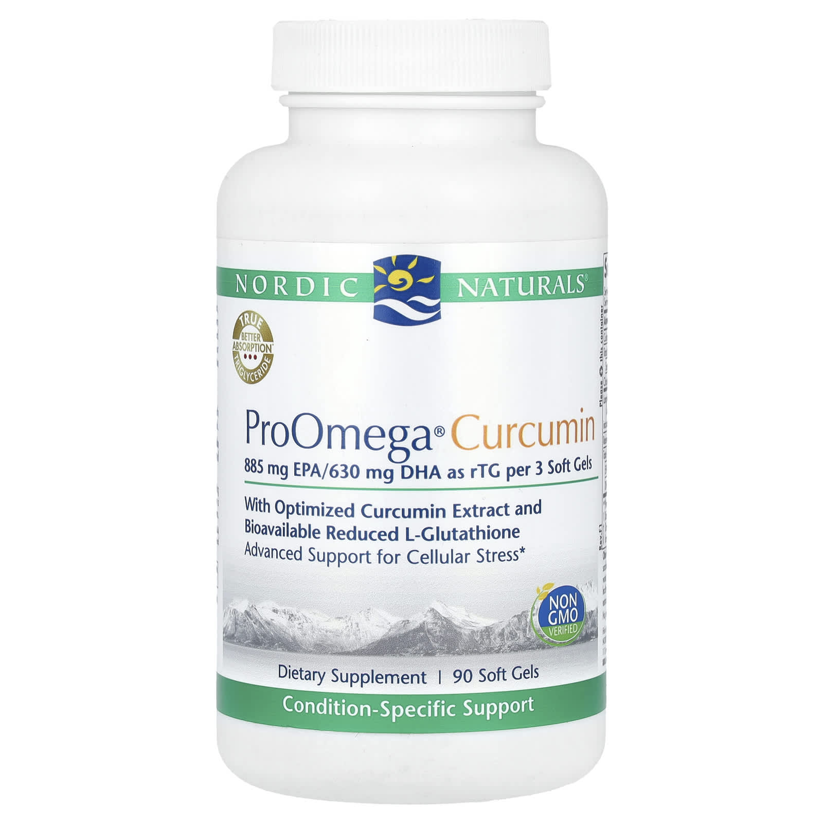 Nordic Naturals ProOmega Curcumin – 90 capsules molles — Tunisie