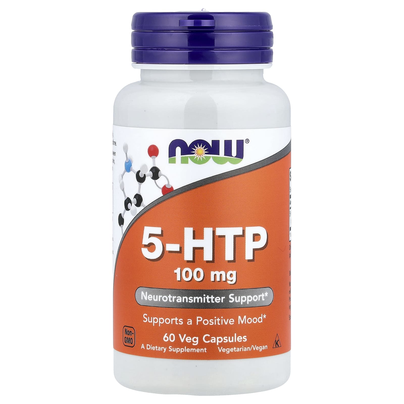 NOW Foods 5-HTP – 60 gélules végétales — Tunisie