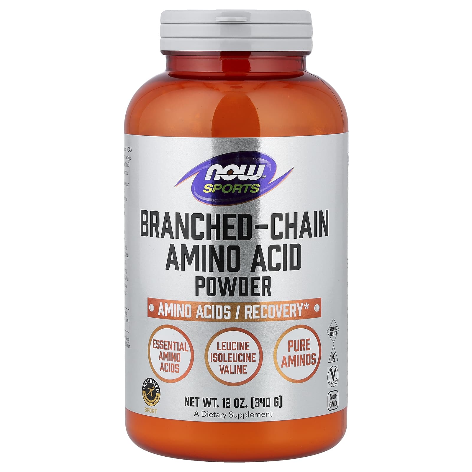NOW Foods Sports, Branched-Chain Amino Acid Powder – 340 g — Tunisie