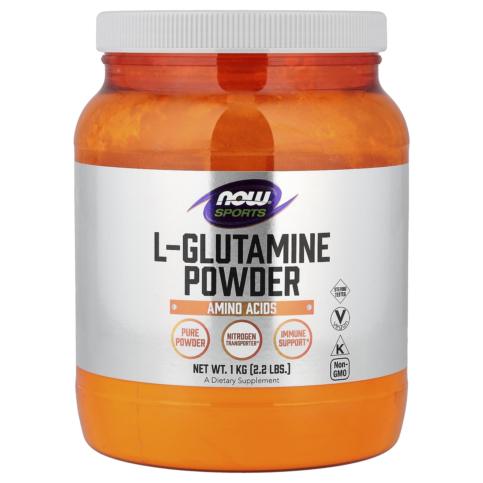 NOW Foods Sports, L-Glutamine Powder – 1 kg — Tunisie