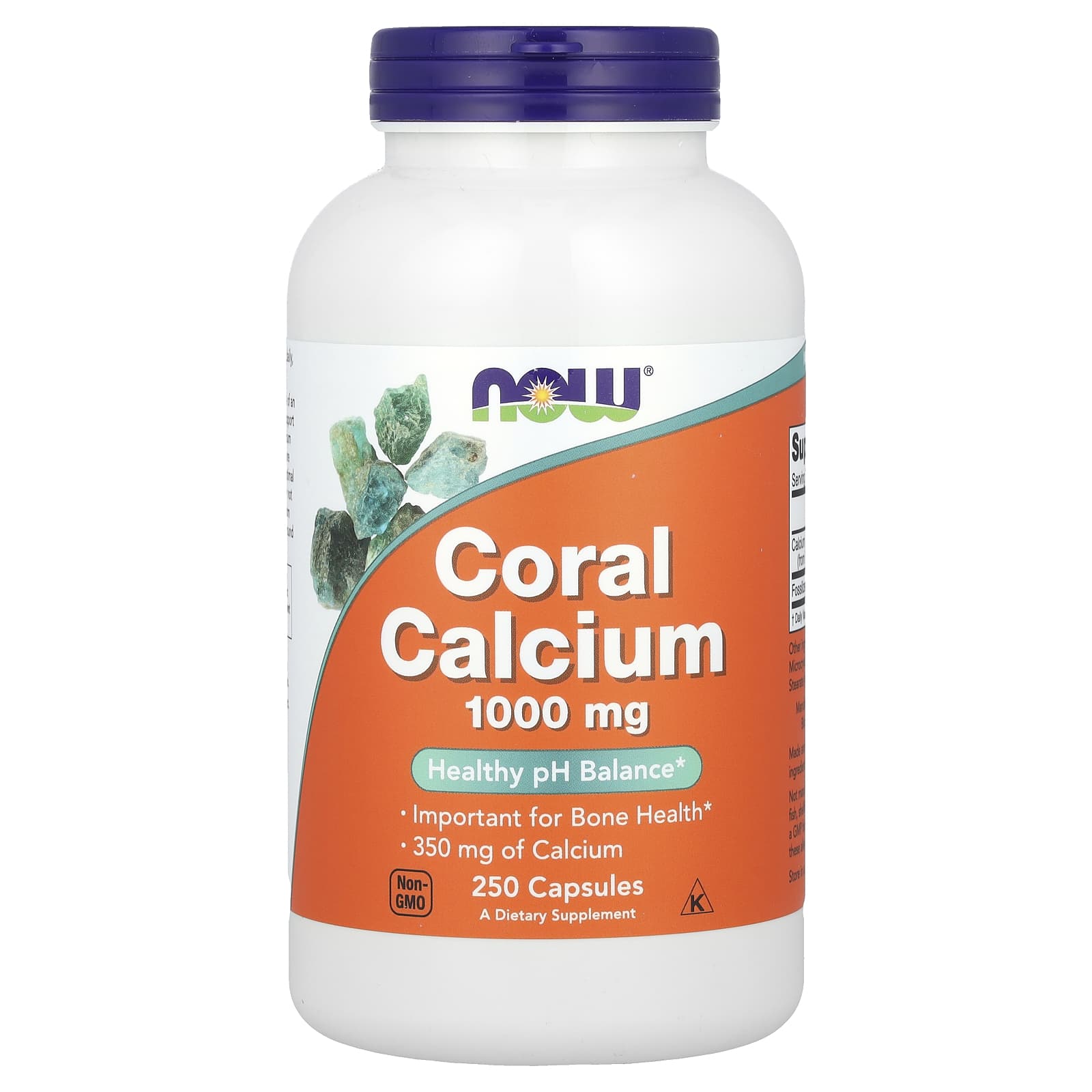 NOW Foods Coral Calcium – 250 gélules — Tunisie