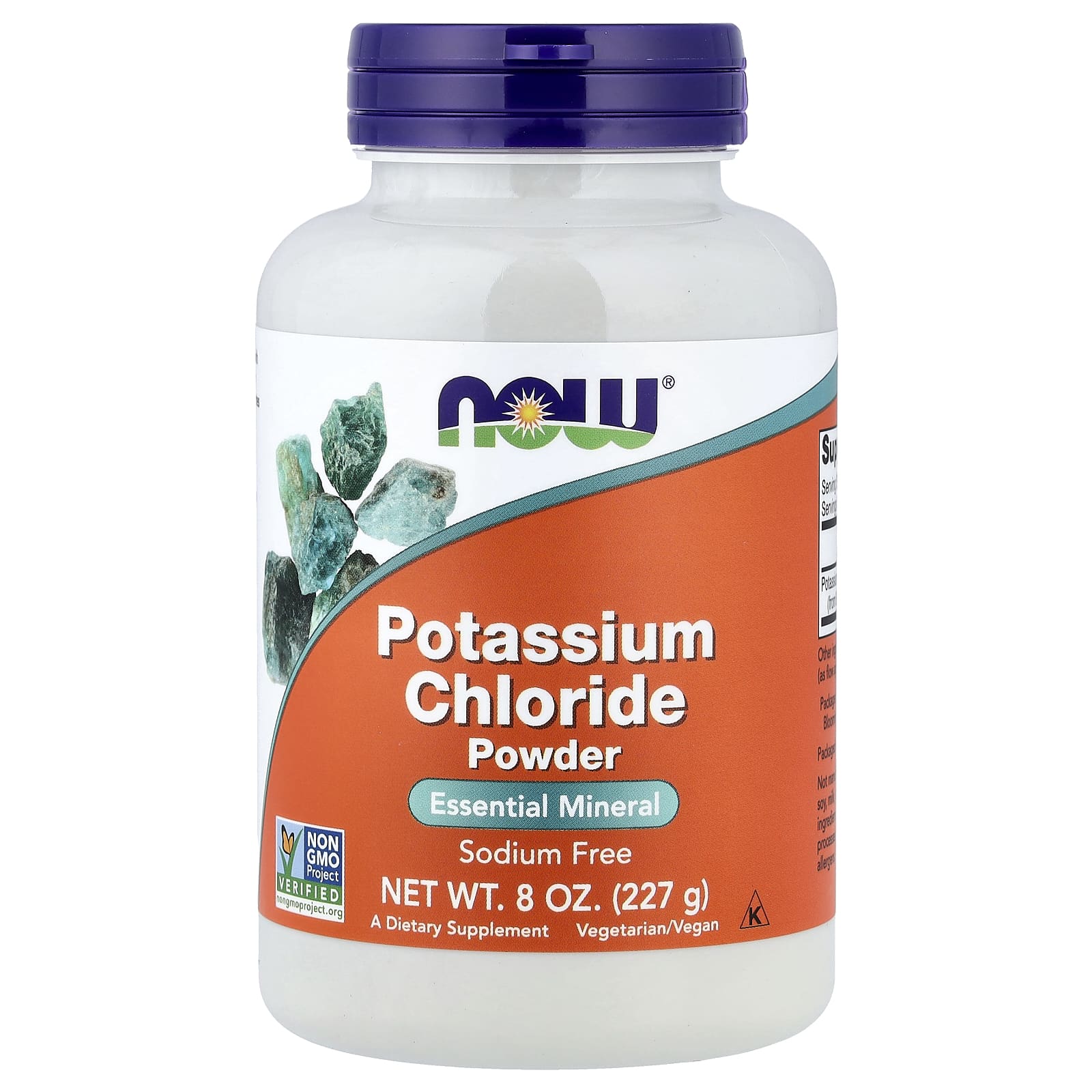 NOW Foods Potassium Chloride Powder – 227 g — Tunisie
