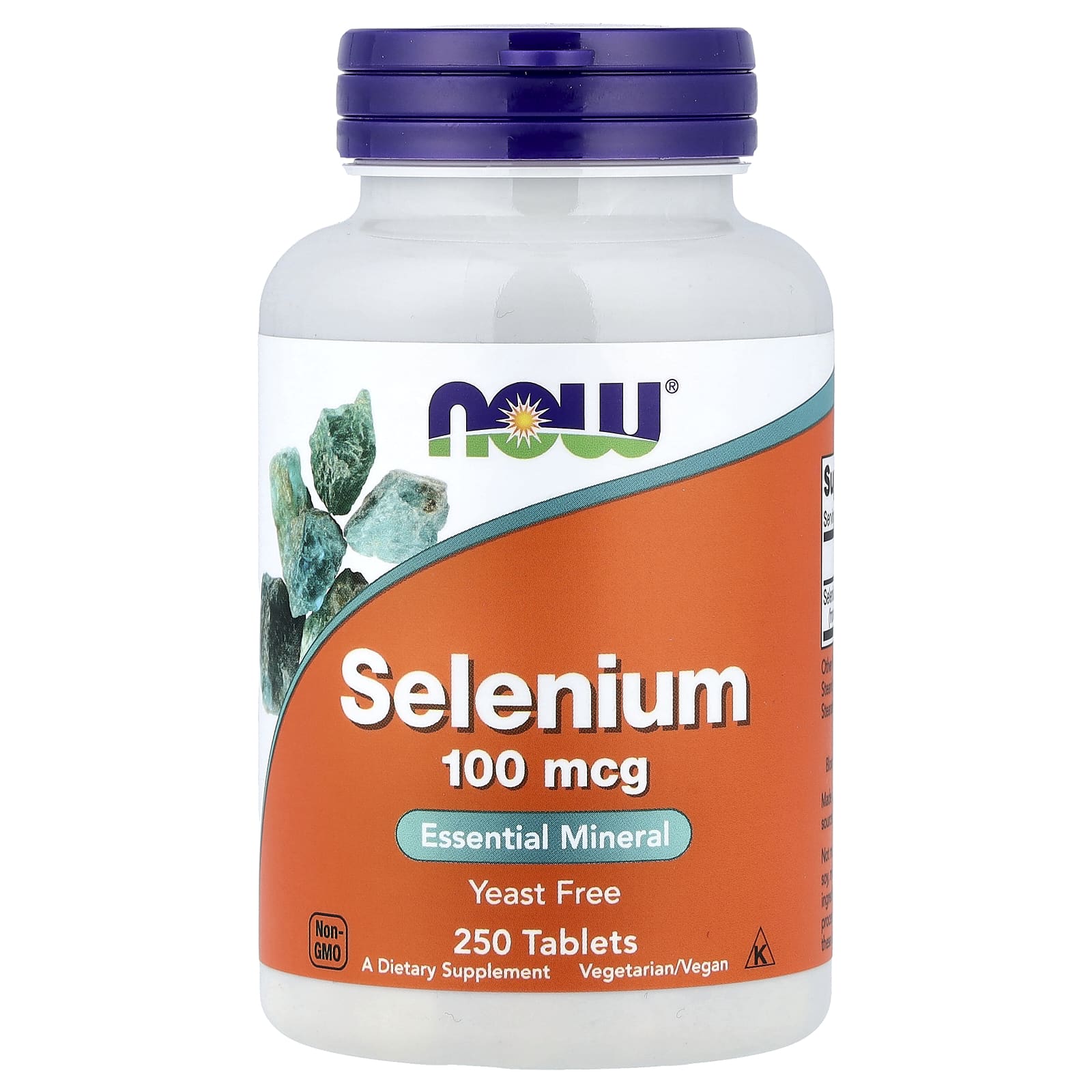 NOW Foods Selenium – 250 comprimés — Tunisie