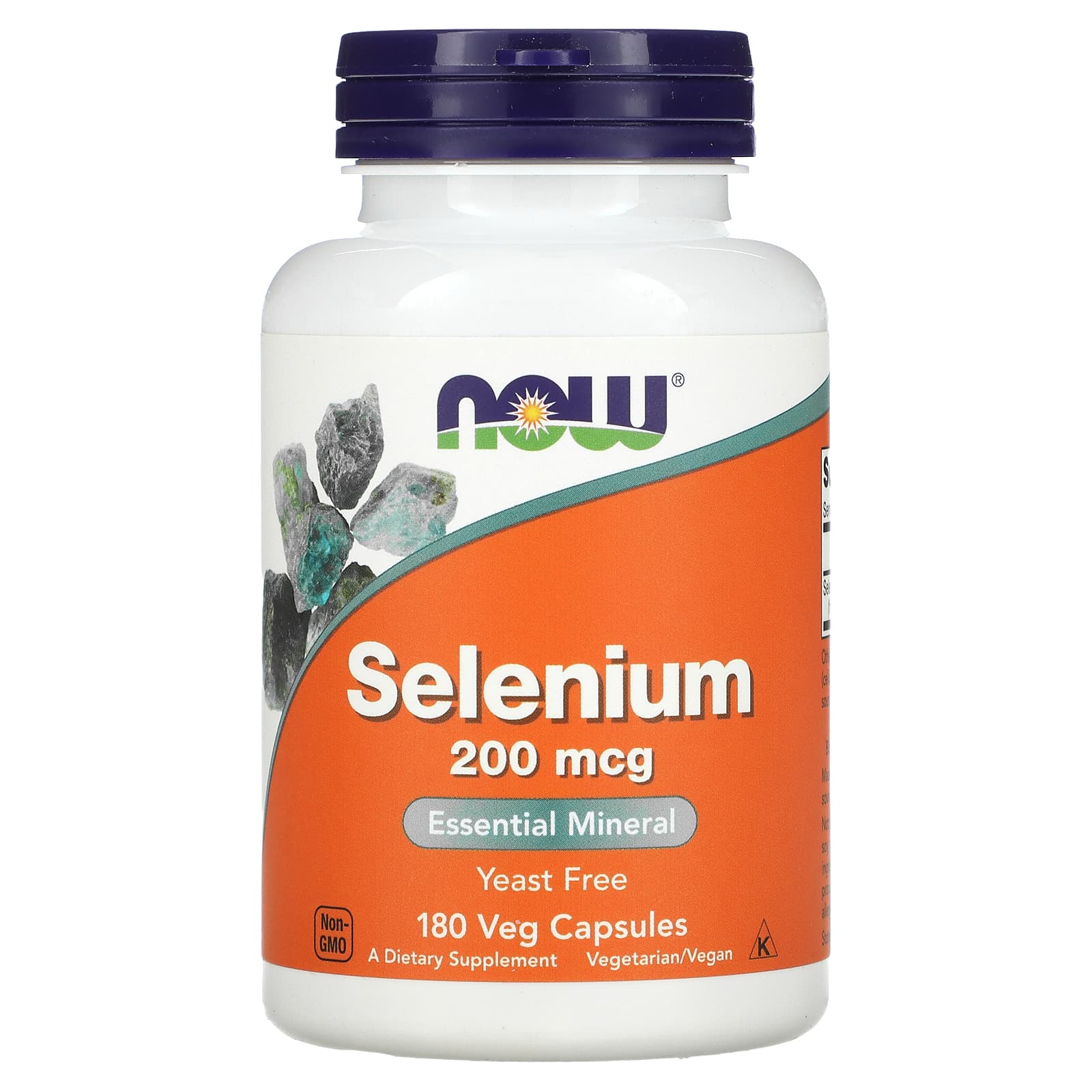 NOW Foods Selenium – 180 gélules végétales — Tunisie