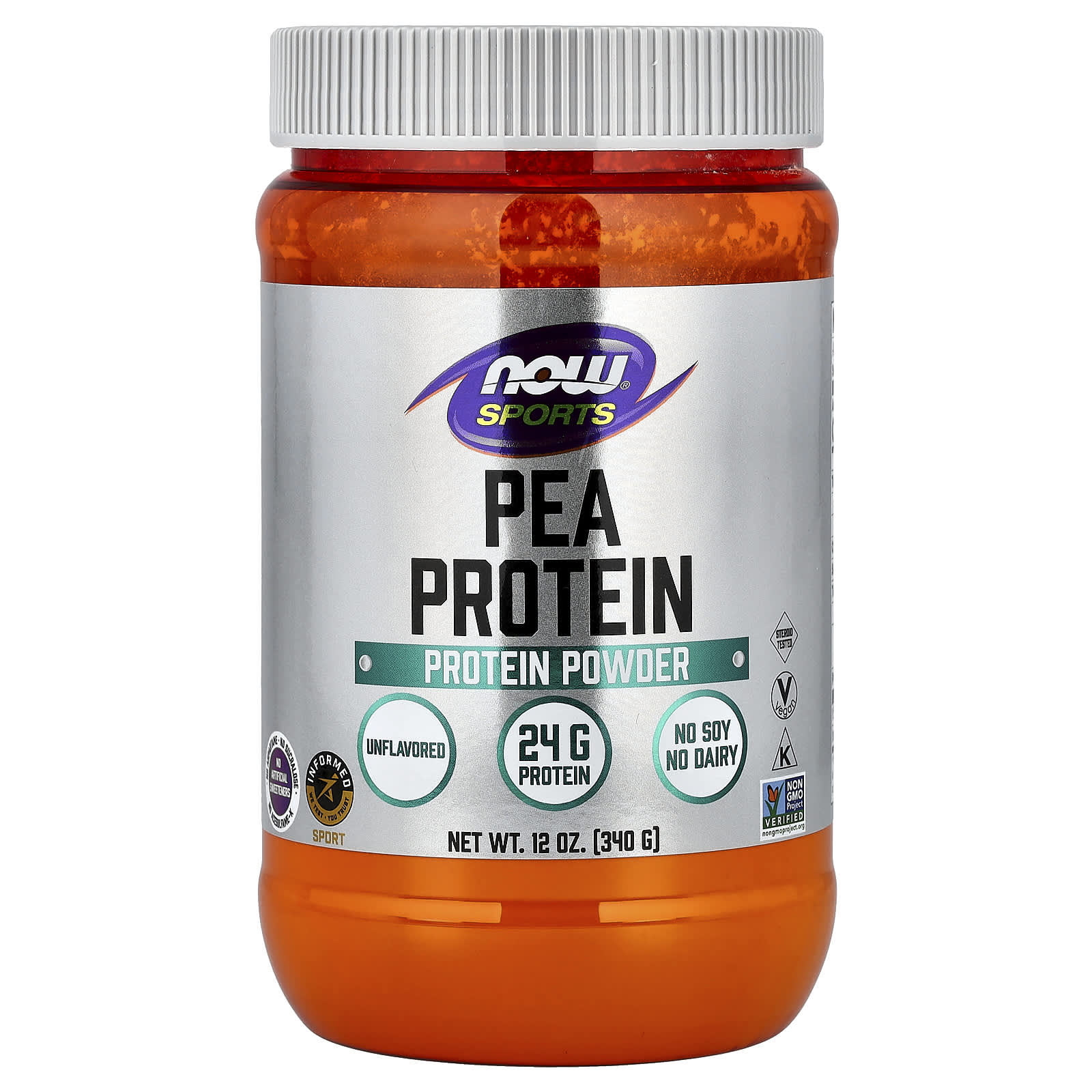 NOW Foods Sports, Pea Protein – Sans arôme – 340 g — Tunisie