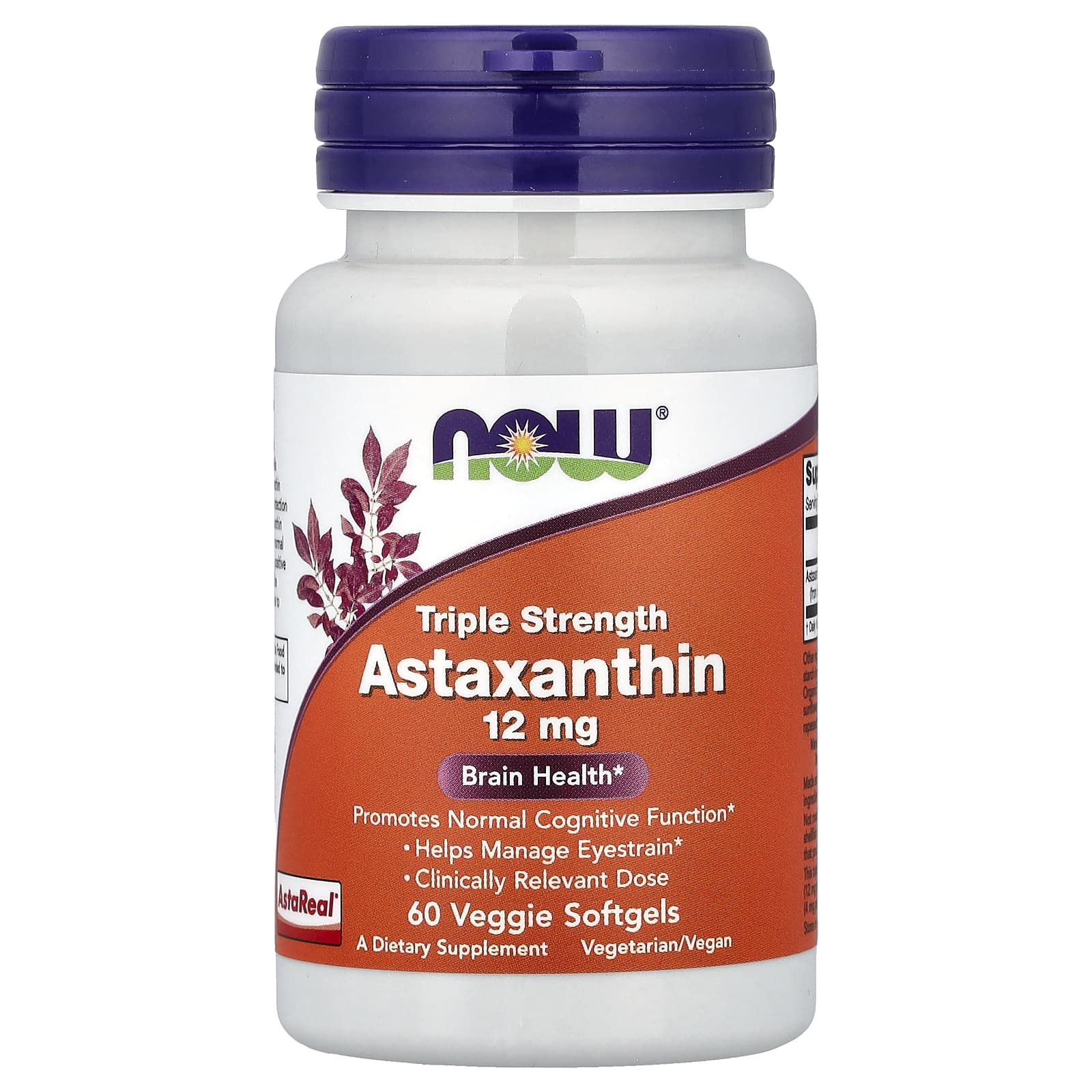 NOW Foods Astaxanthin – 12 mg — Tunisie