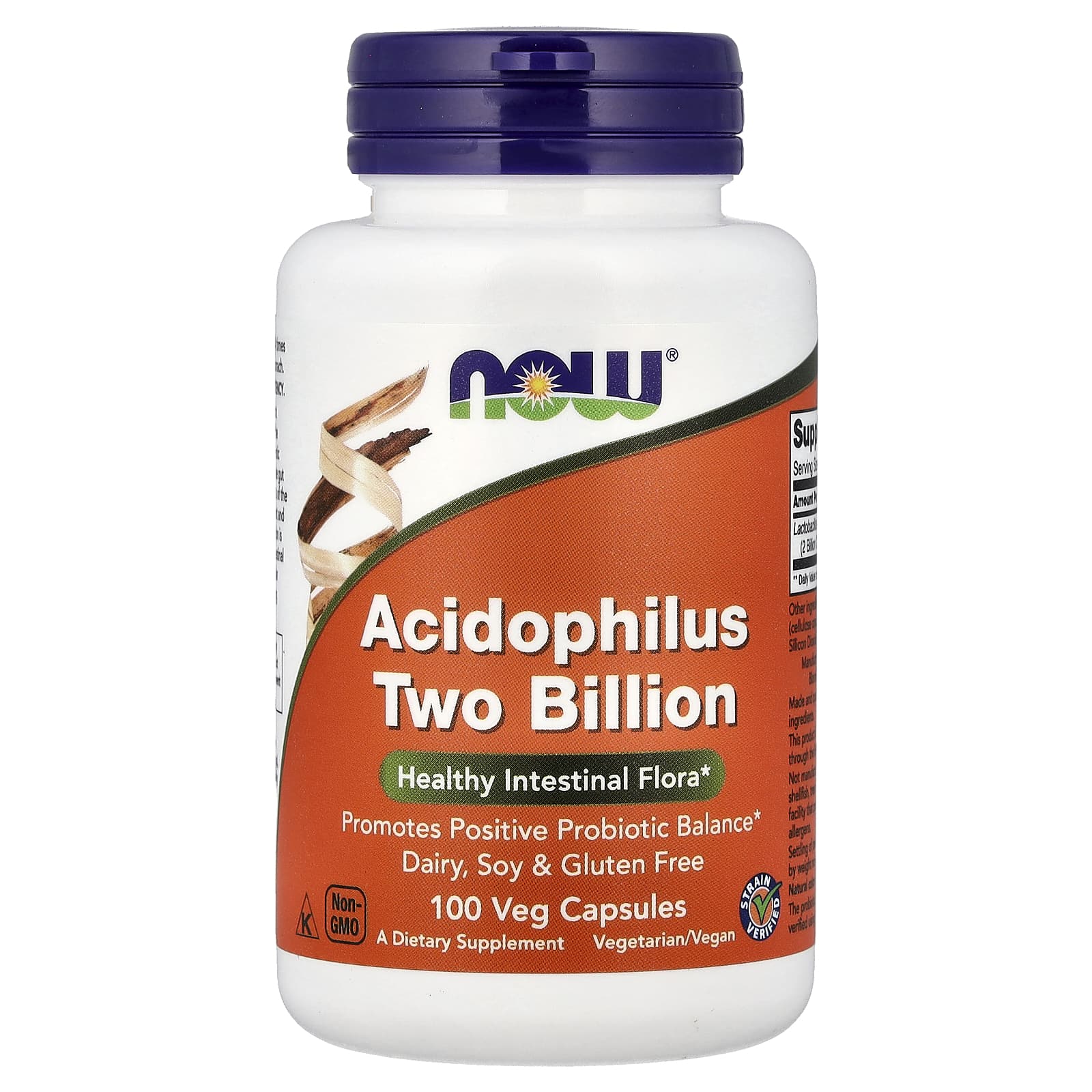NOW Foods Acidophilus – 100 gélules végétales — Tunisie