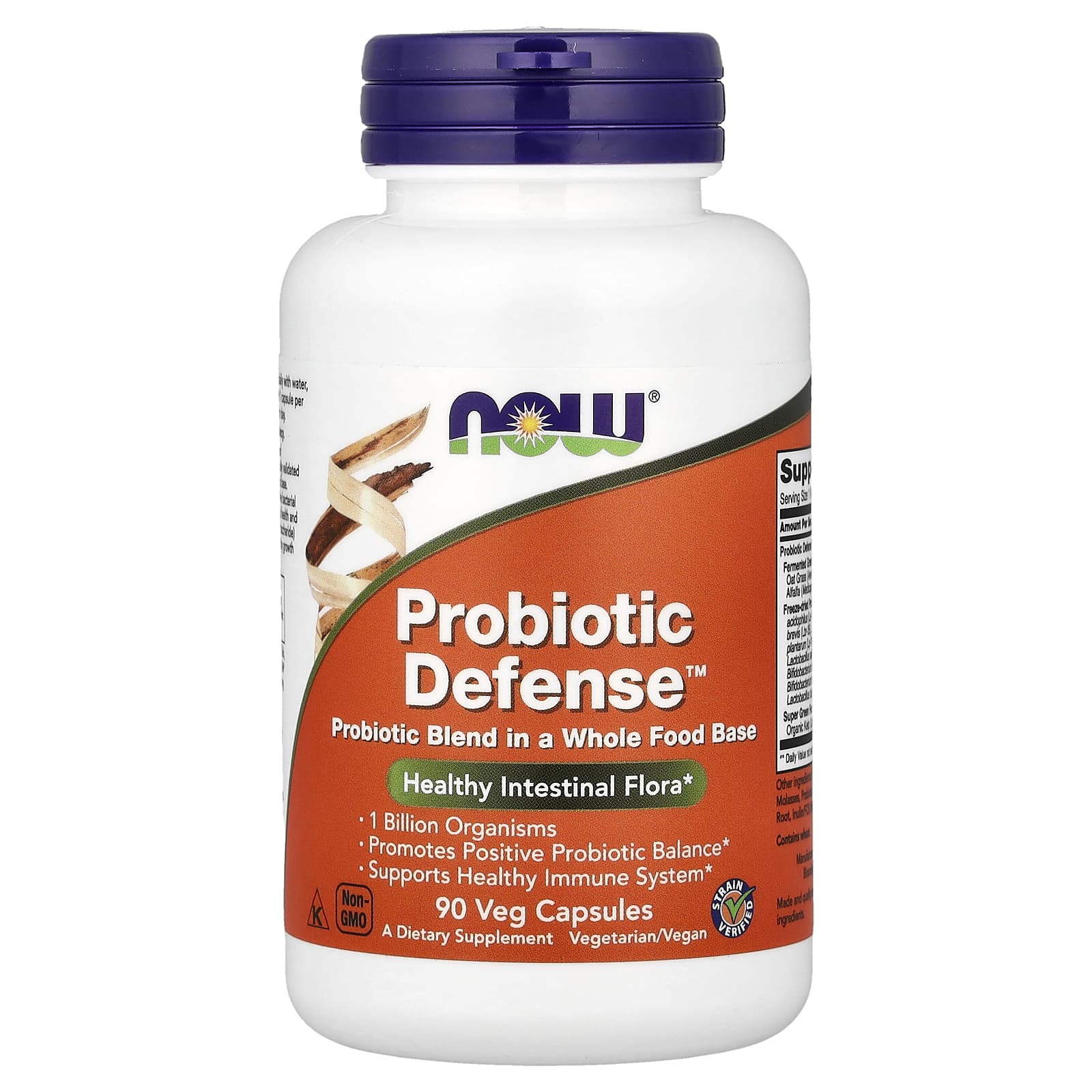 NOW Foods Probiotic Defense – 90 gélules végétales — Tunisie