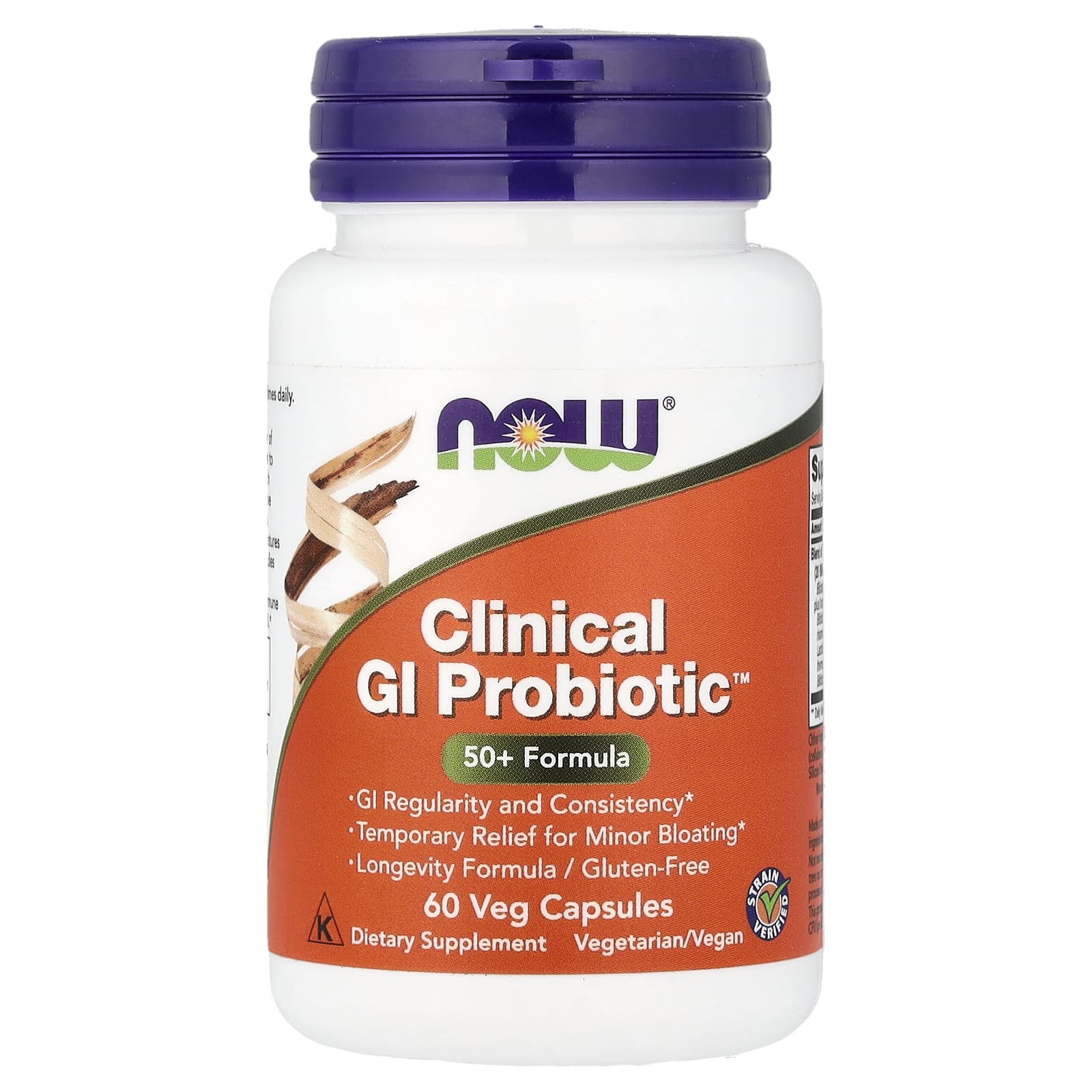 NOW Foods Clinical GI Probiotic – 60 gélules végétales — Tunisie