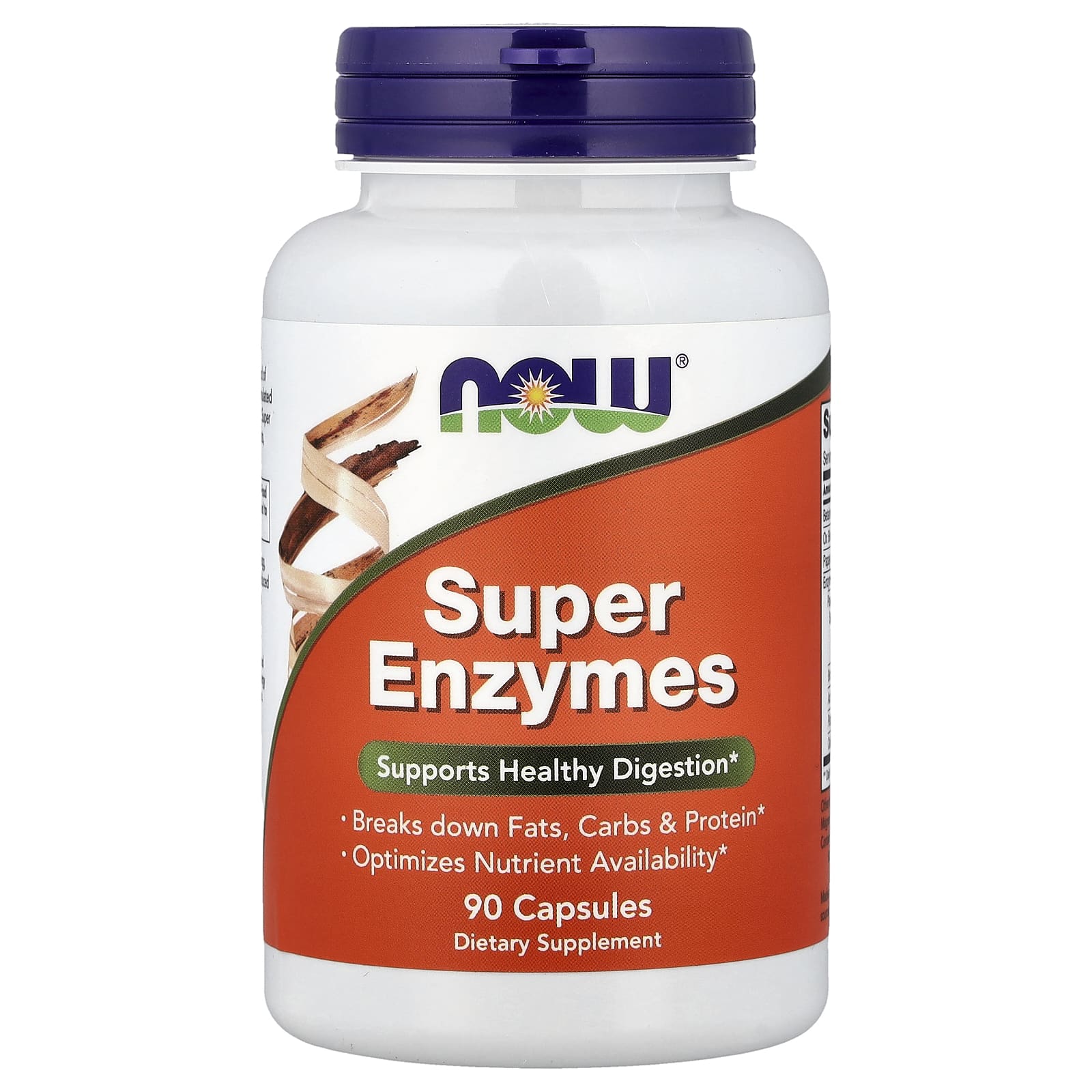 NOW Foods Super Enzymes – 90 gélules — Tunisie