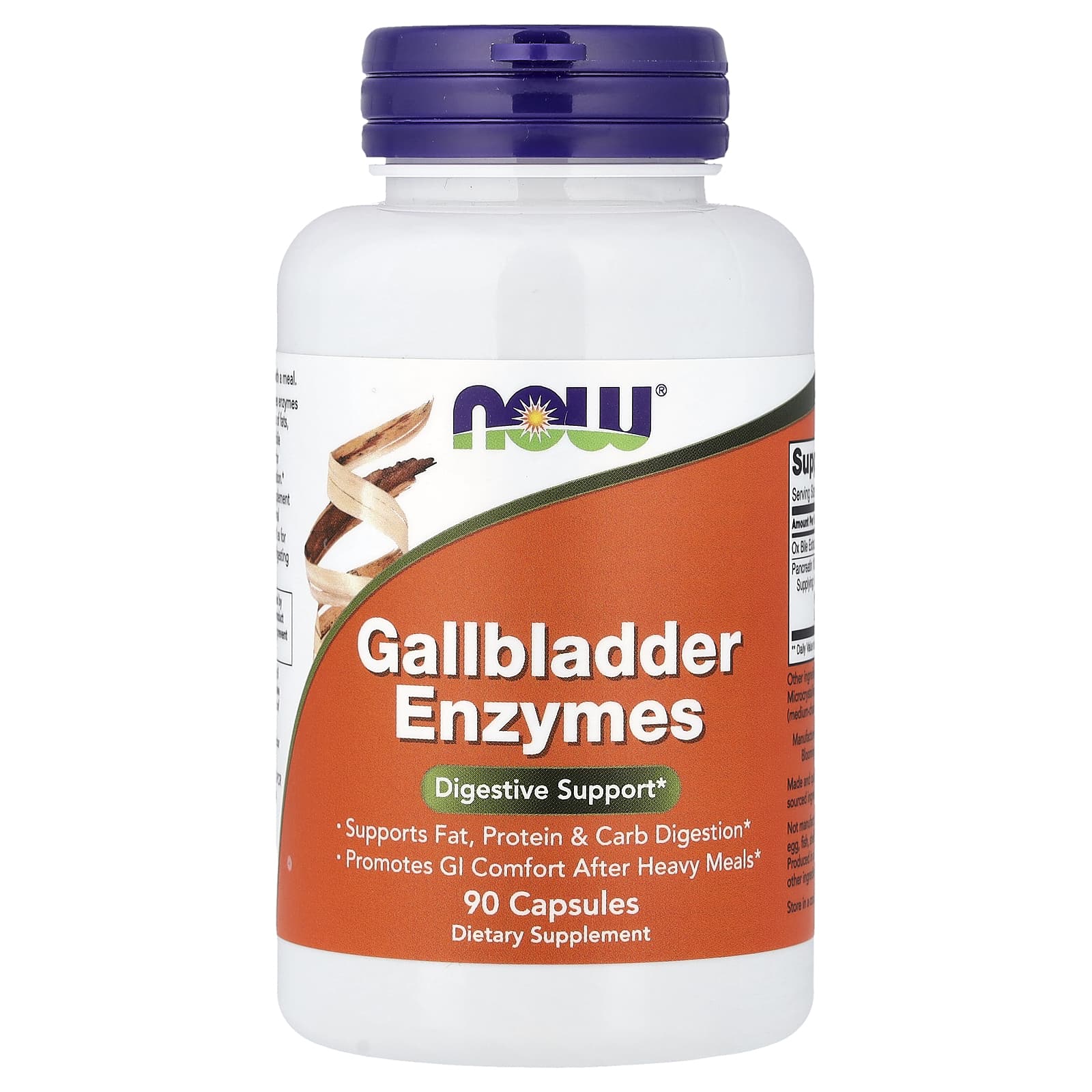NOW Foods Gallbladder Enzymes – 90 gélules — Tunisie