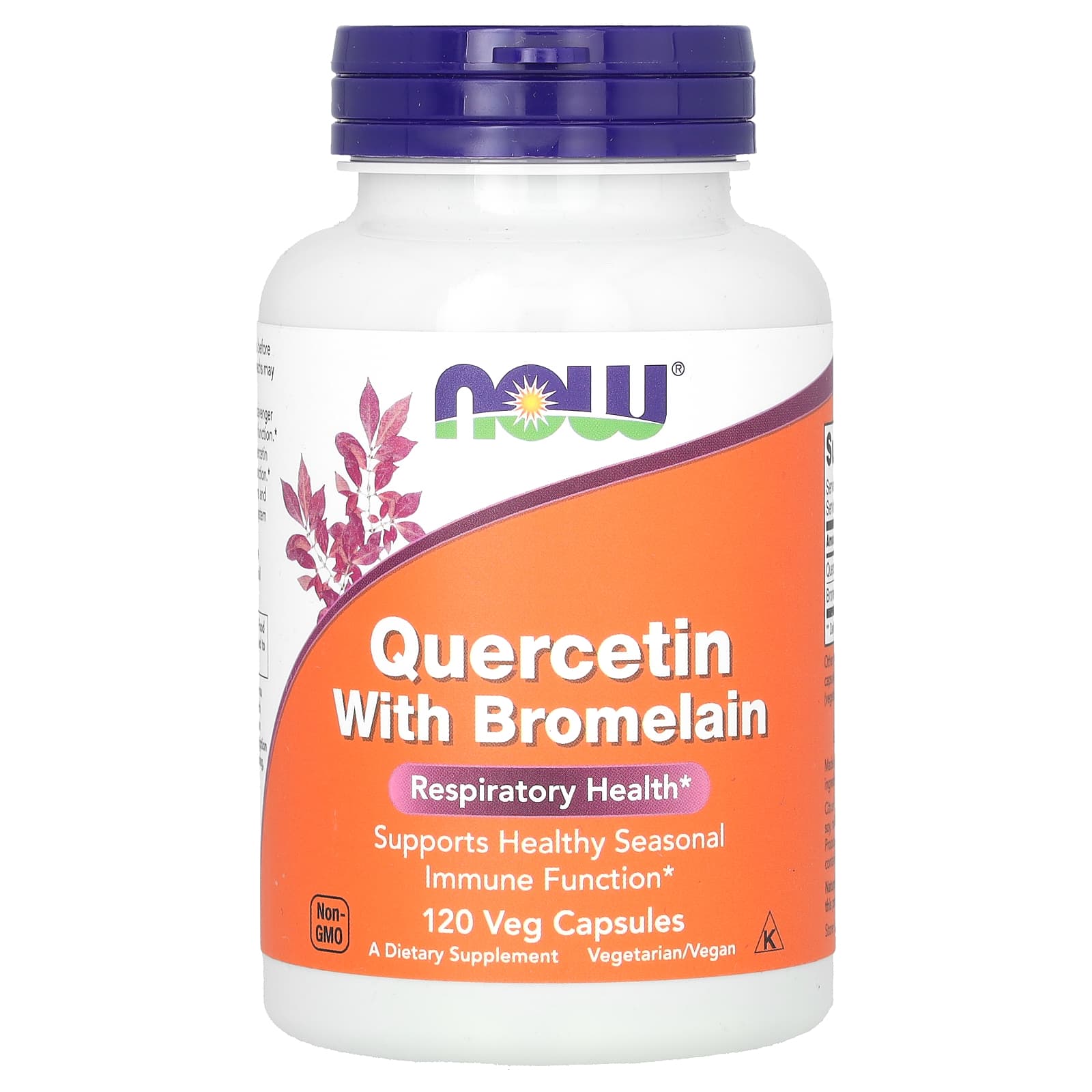 NOW Foods Quercetin with Bromelain – 120 gélules végétales — Tunisie