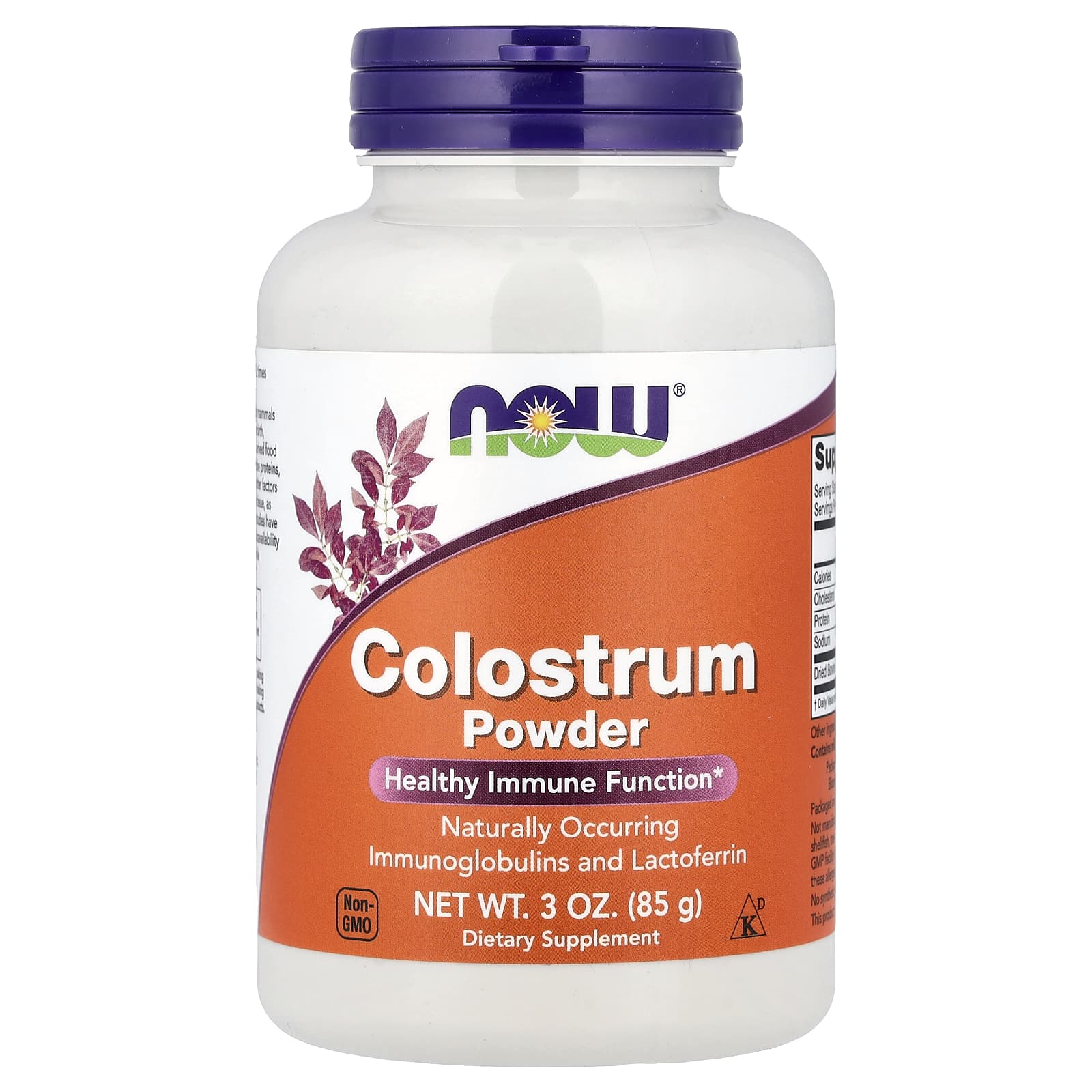 NOW Foods Colostrum Powder – 85 g — Tunisie