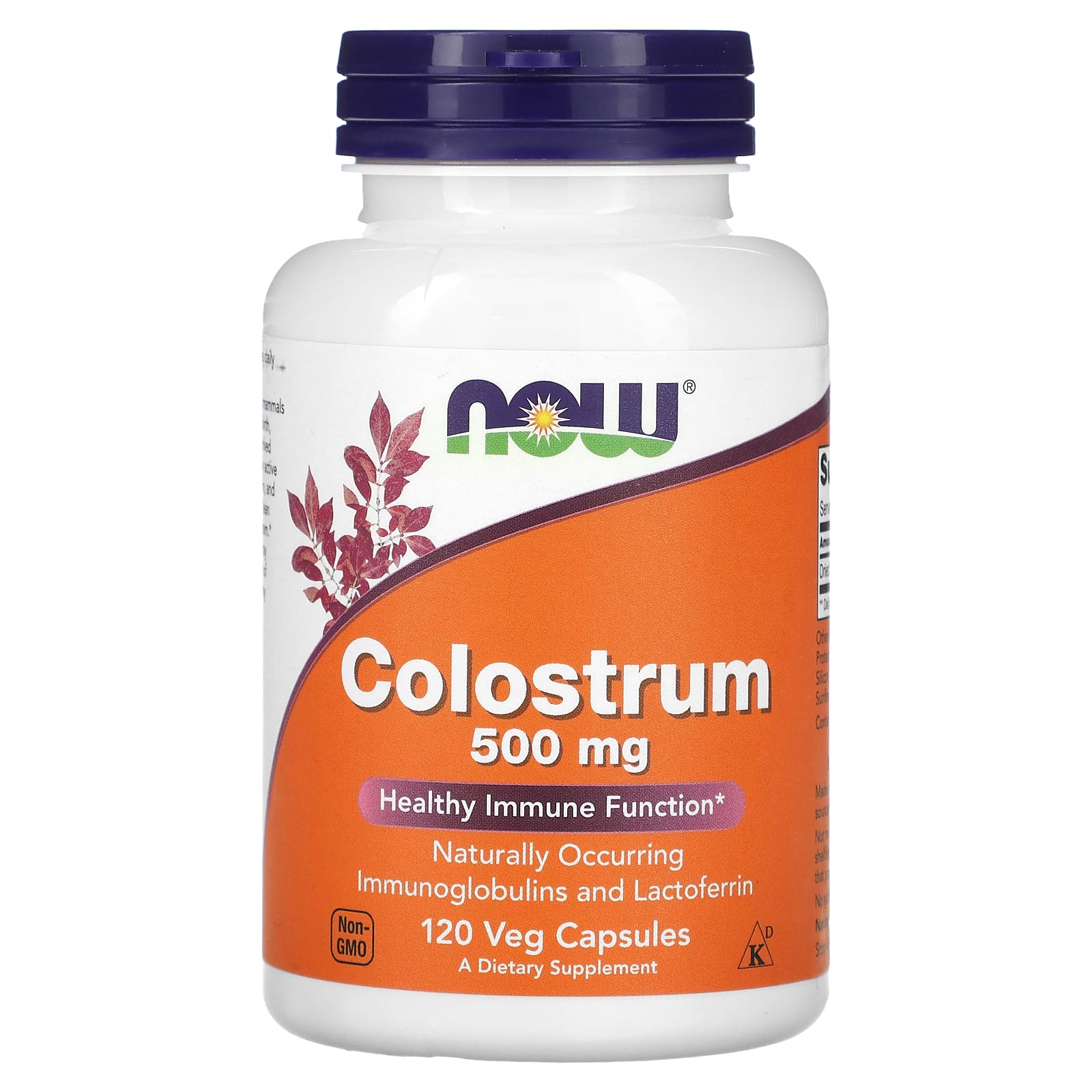 NOW Foods Colostrum – 120 gélules végétales — Tunisie